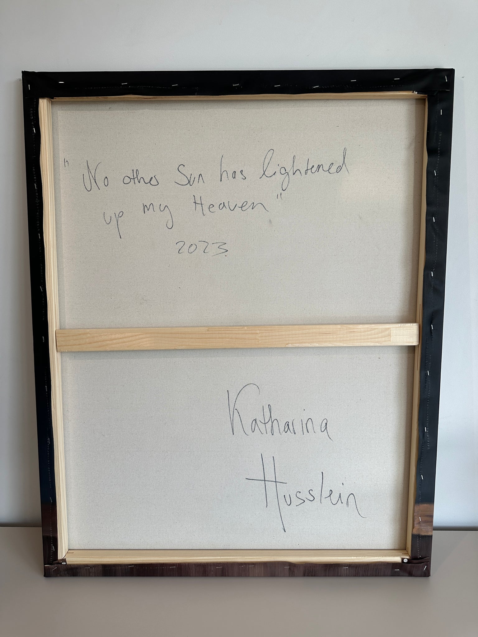 No Other Sun has Lightened up my Heaven - Katharina Husslein
