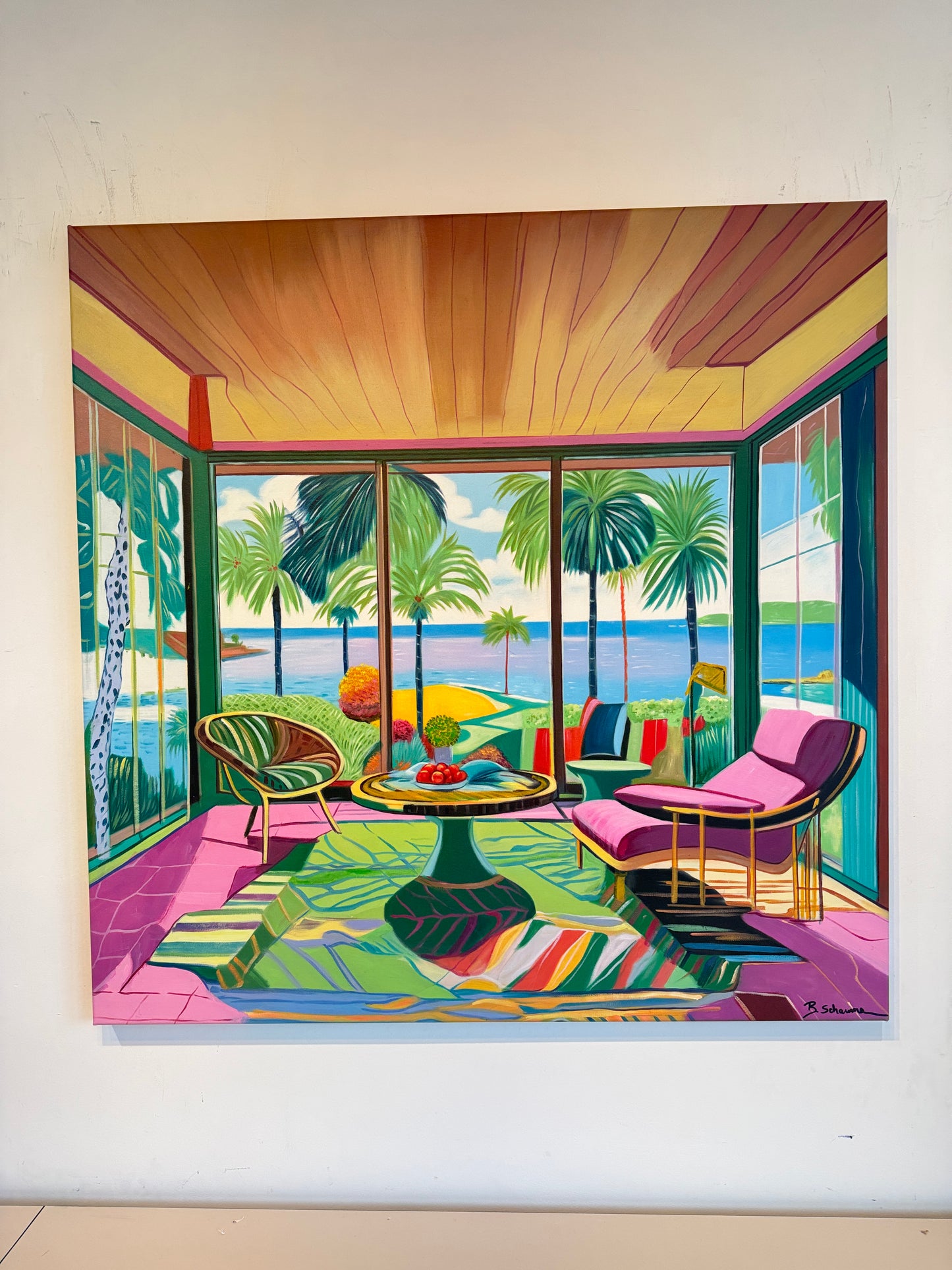 Far shores familiar sky - Barbara Schaumann