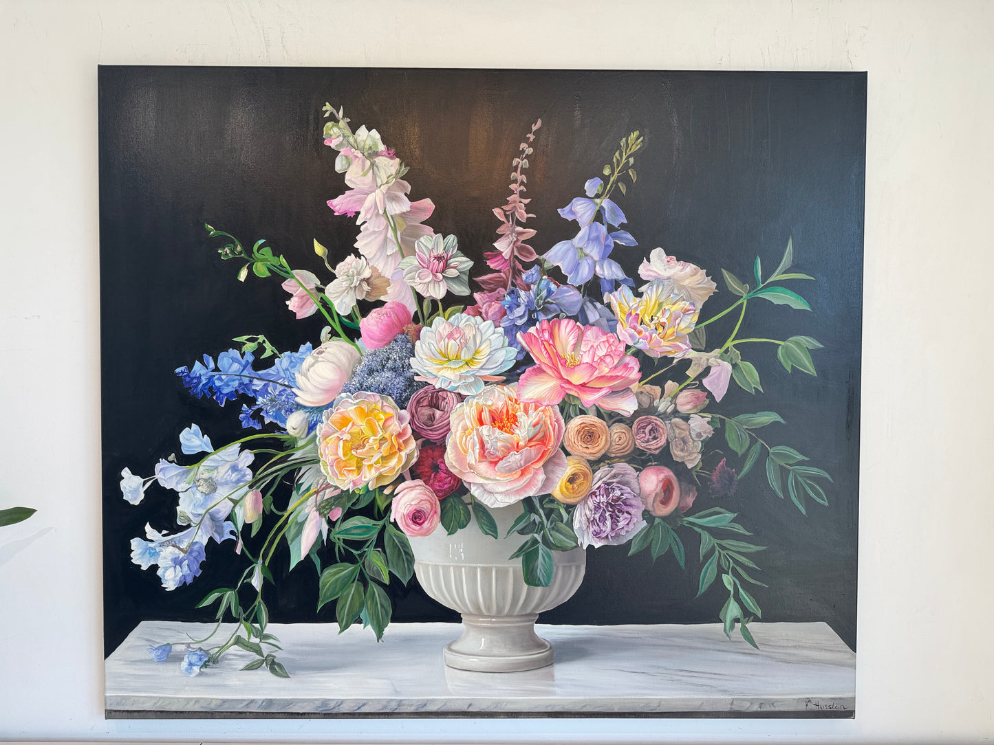 I kissed you so many times under the infinite sky - K. Husslein