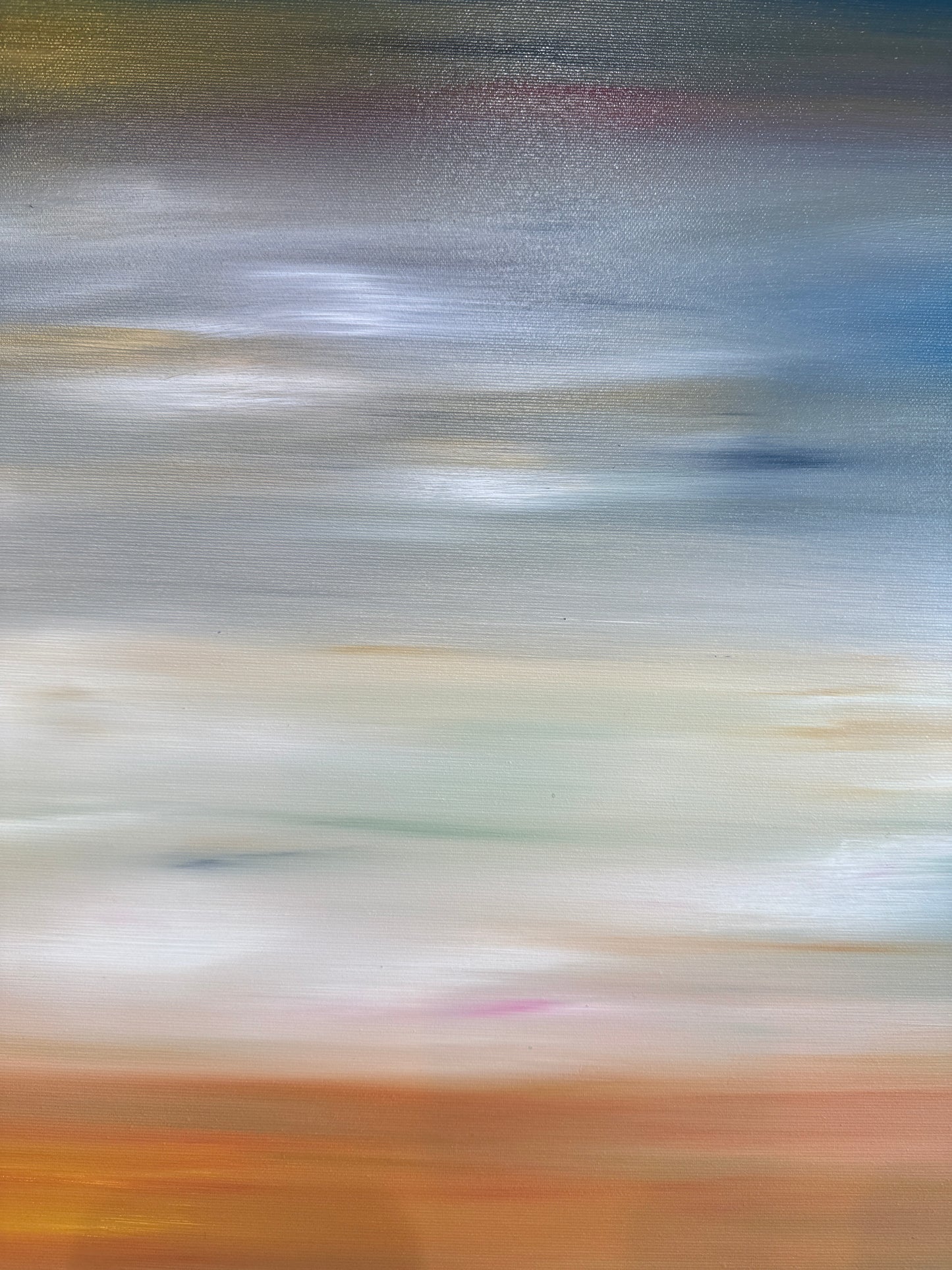 The horizon blurred into gold - Katharina Husslein