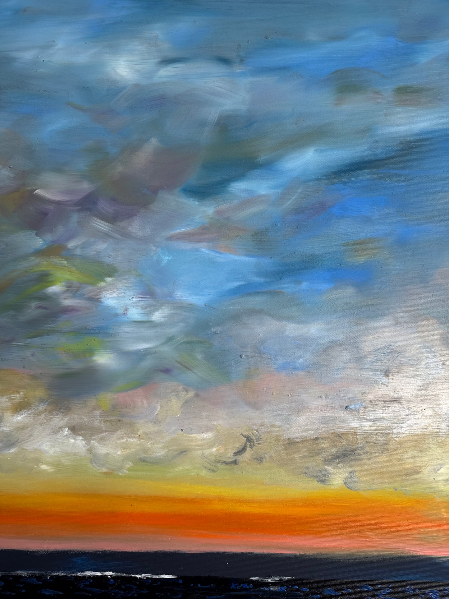 The water remembers every storm but also every kiss of sunlight - Katharina Husslein