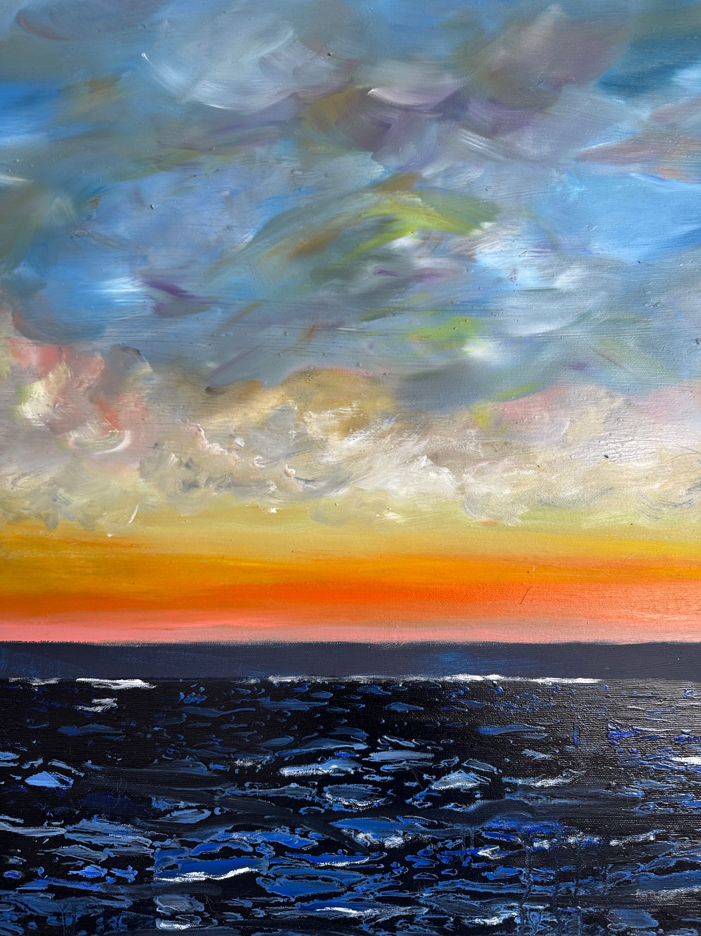 The water remembers every storm but also every kiss of sunlight - Katharina Husslein