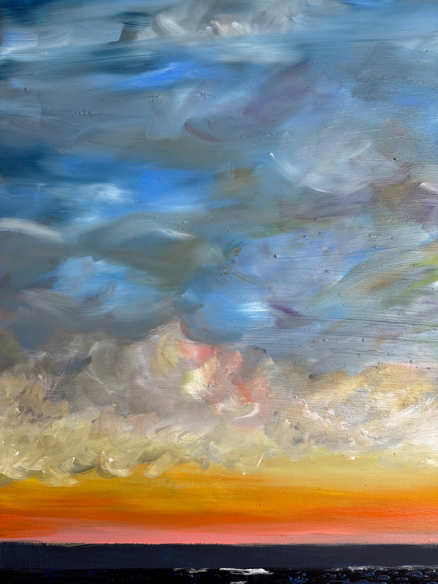The water remembers every storm but also every kiss of sunlight - Katharina Husslein