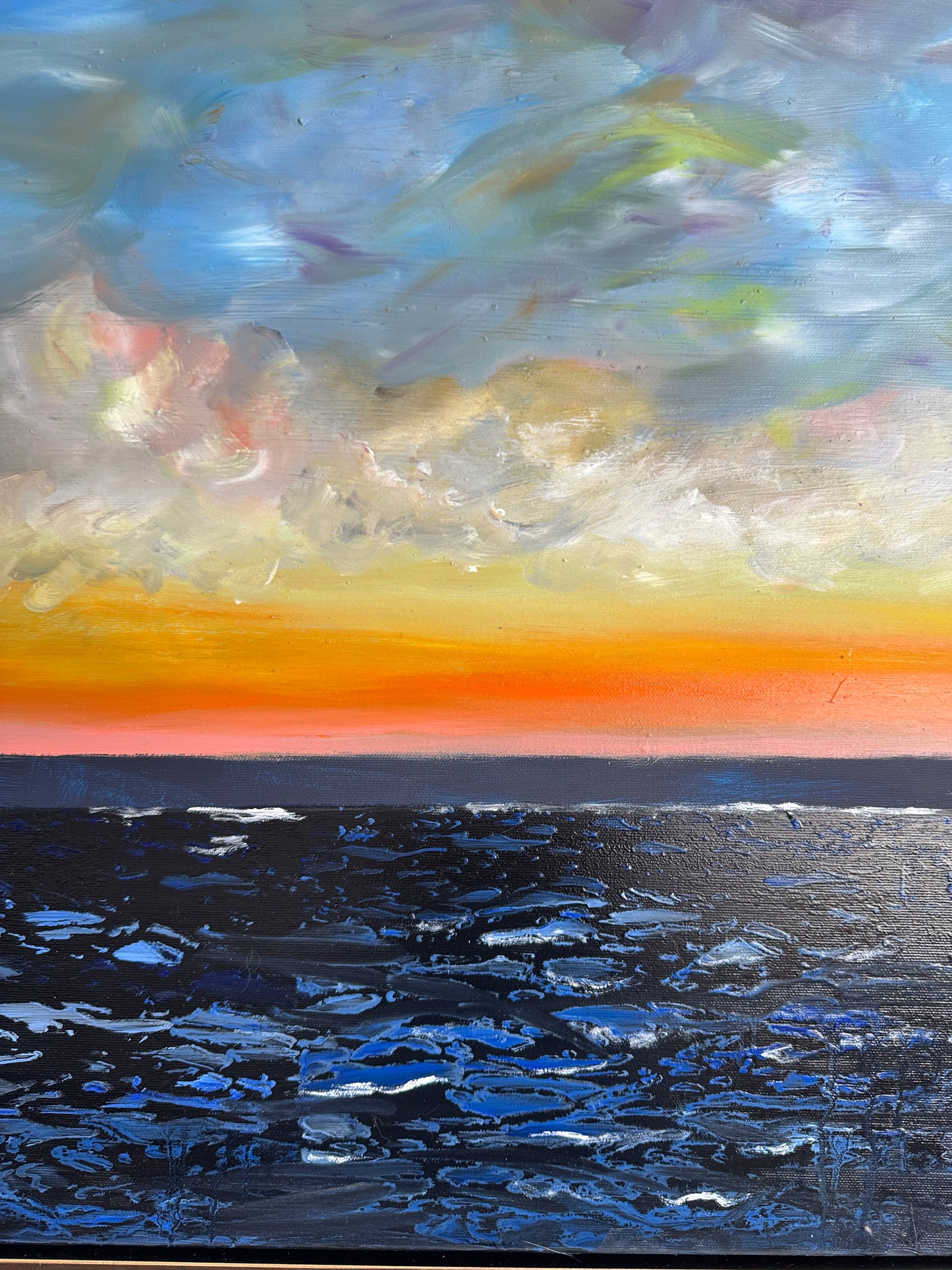 The water remembers every storm but also every kiss of sunlight - Katharina Husslein