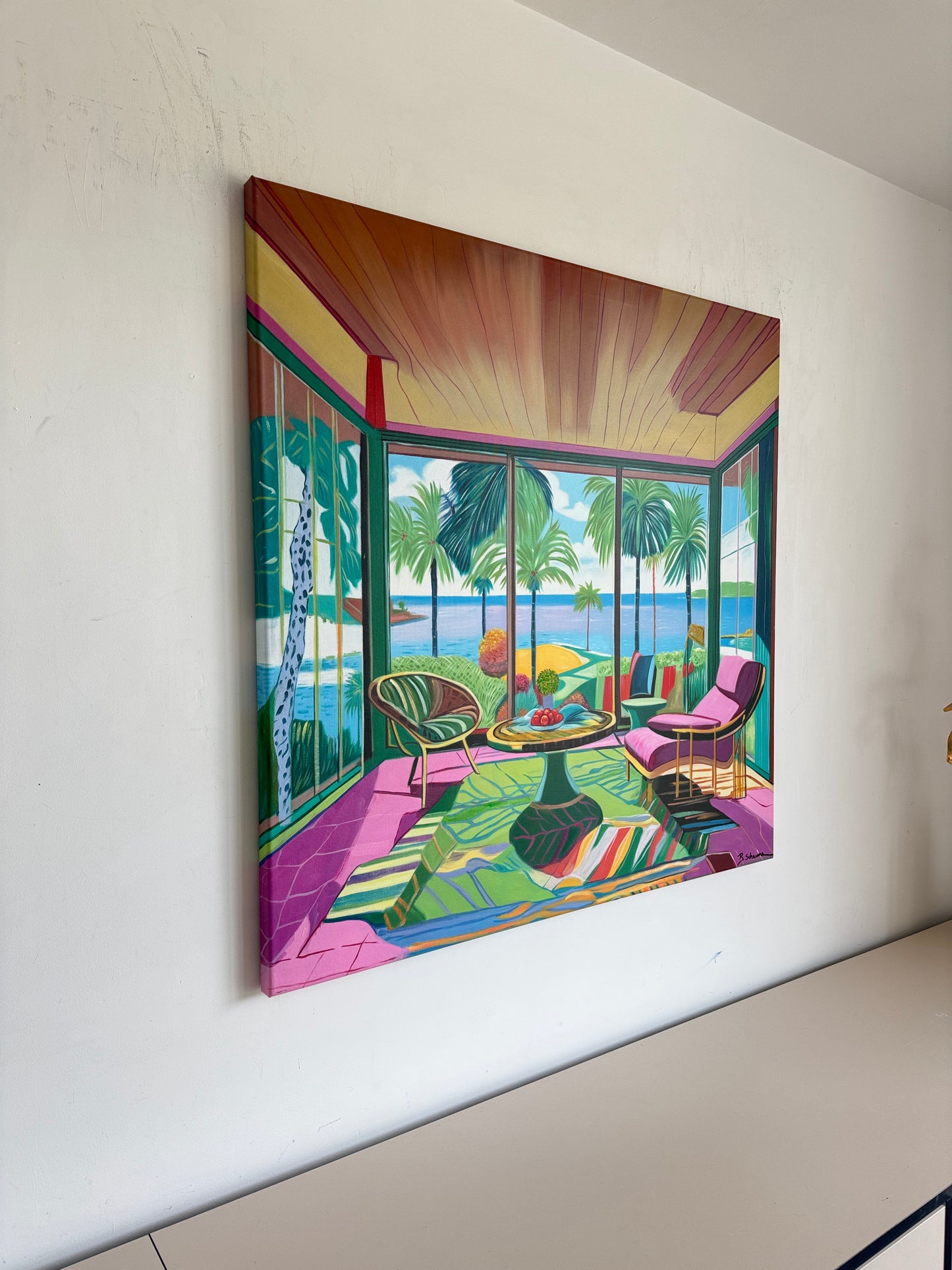 Far shores familiar sky - Barbara Schaumann