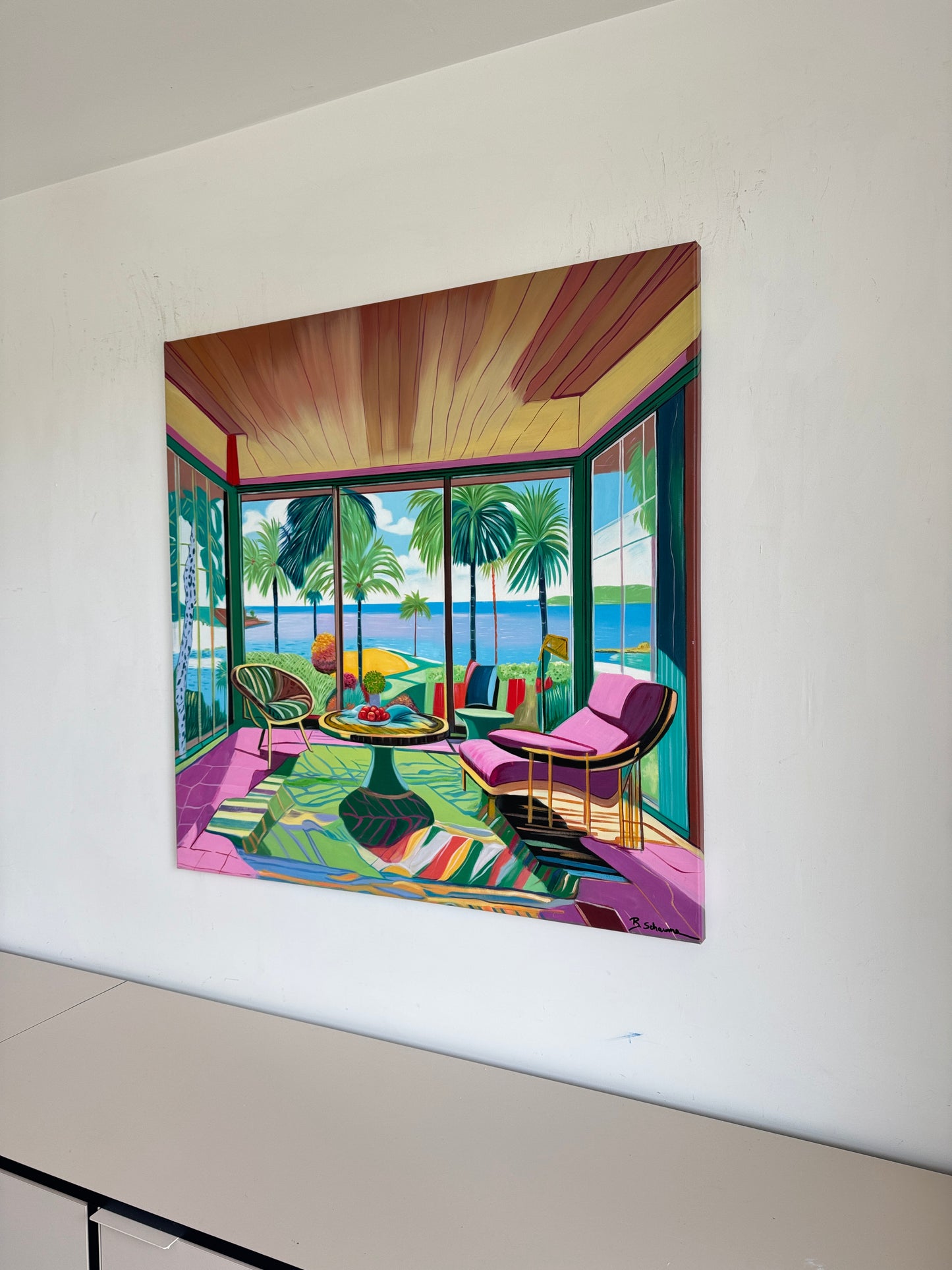 Far shores familiar sky - Barbara Schaumann