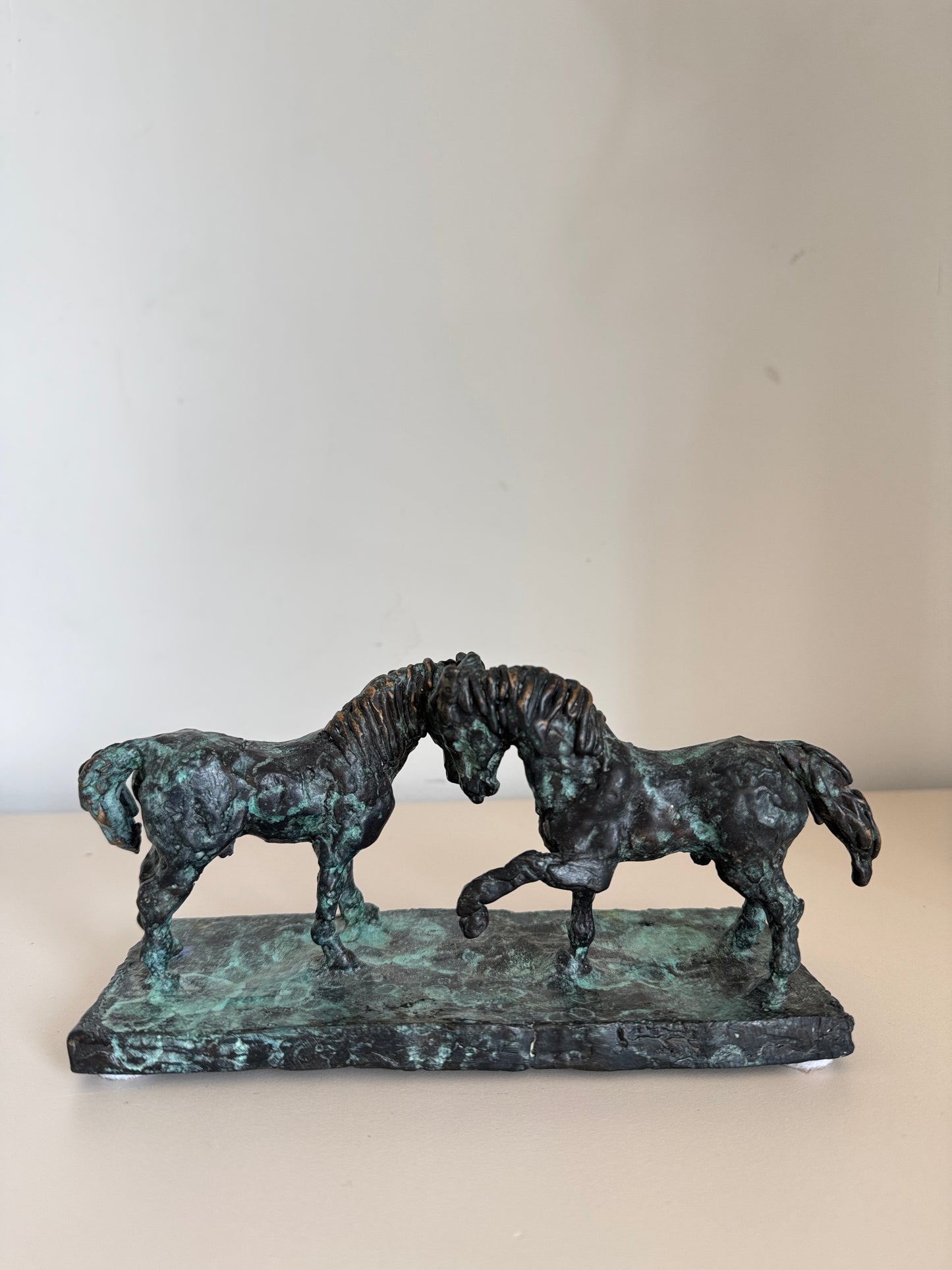 Horses greeting - Helle Rask Crawford