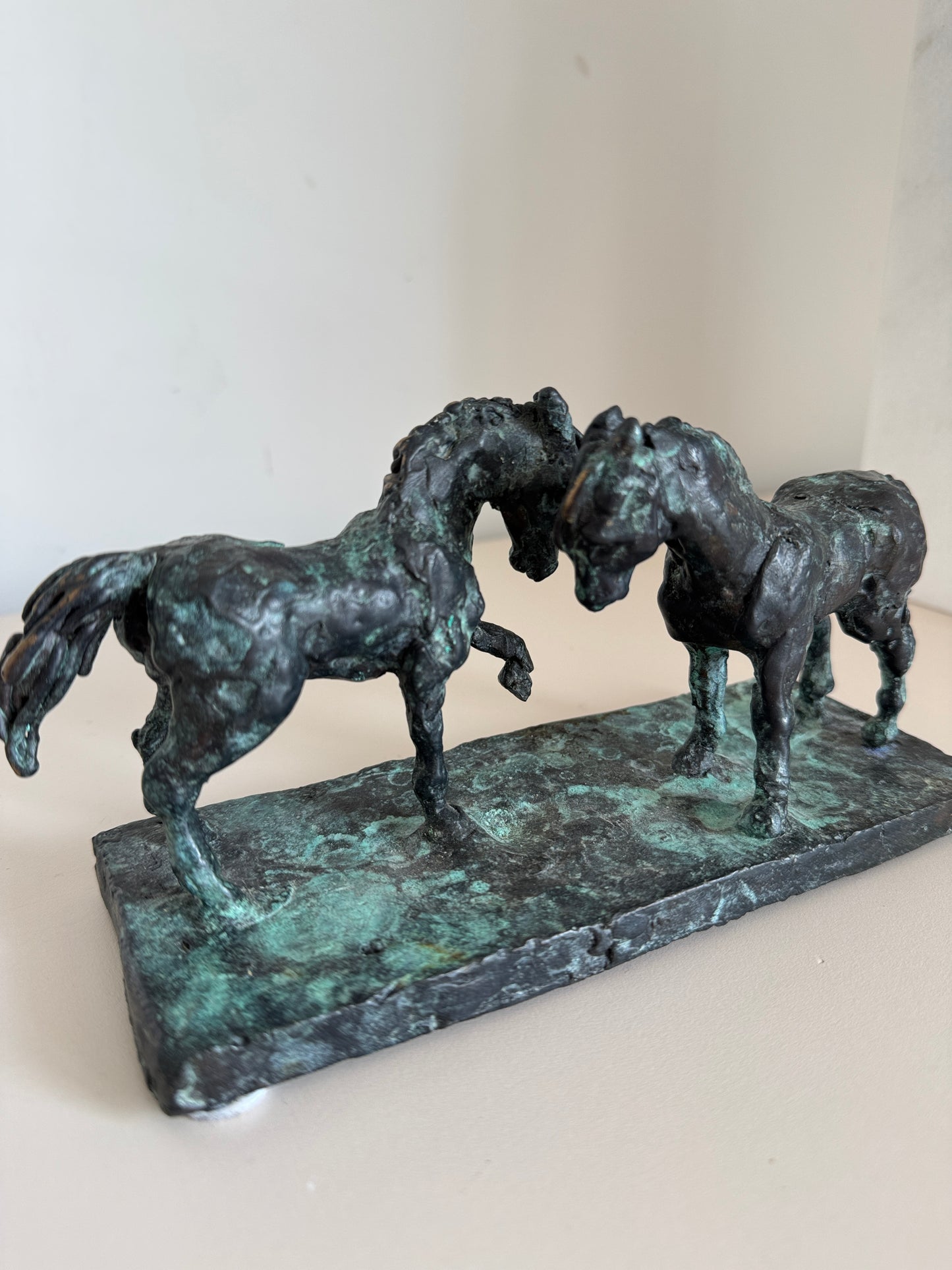 Horses greeting - Helle Rask Crawford