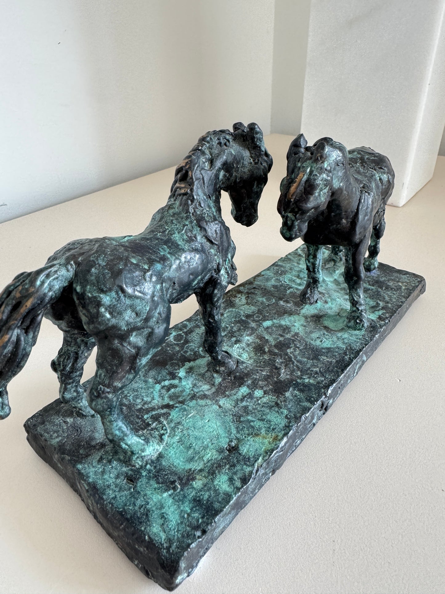 Horses greeting - Helle Rask Crawford