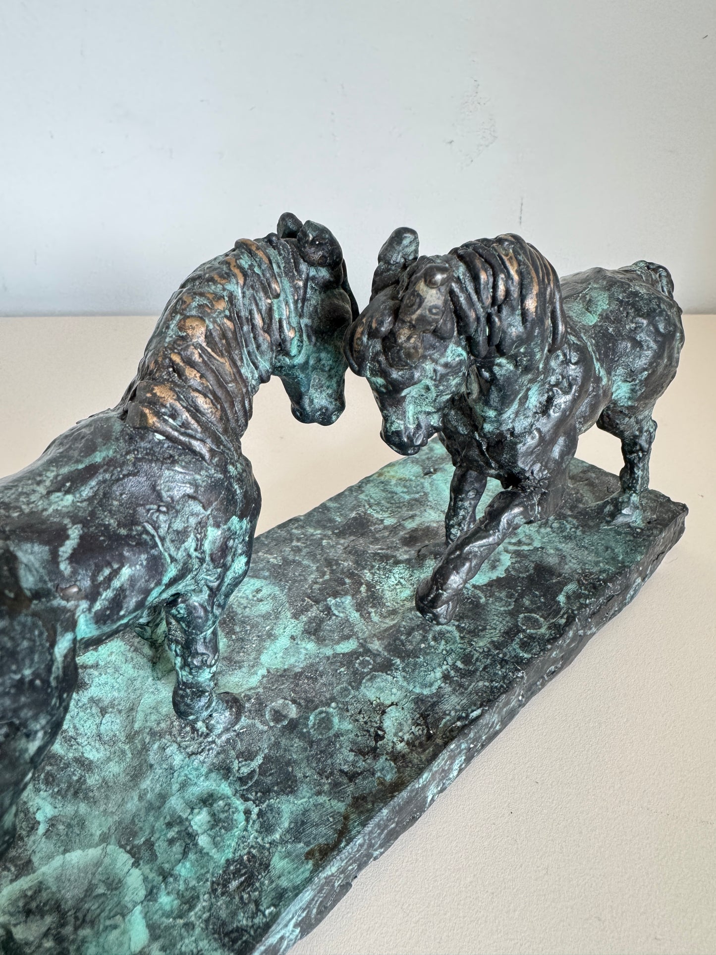 Horses greeting - Helle Rask Crawford