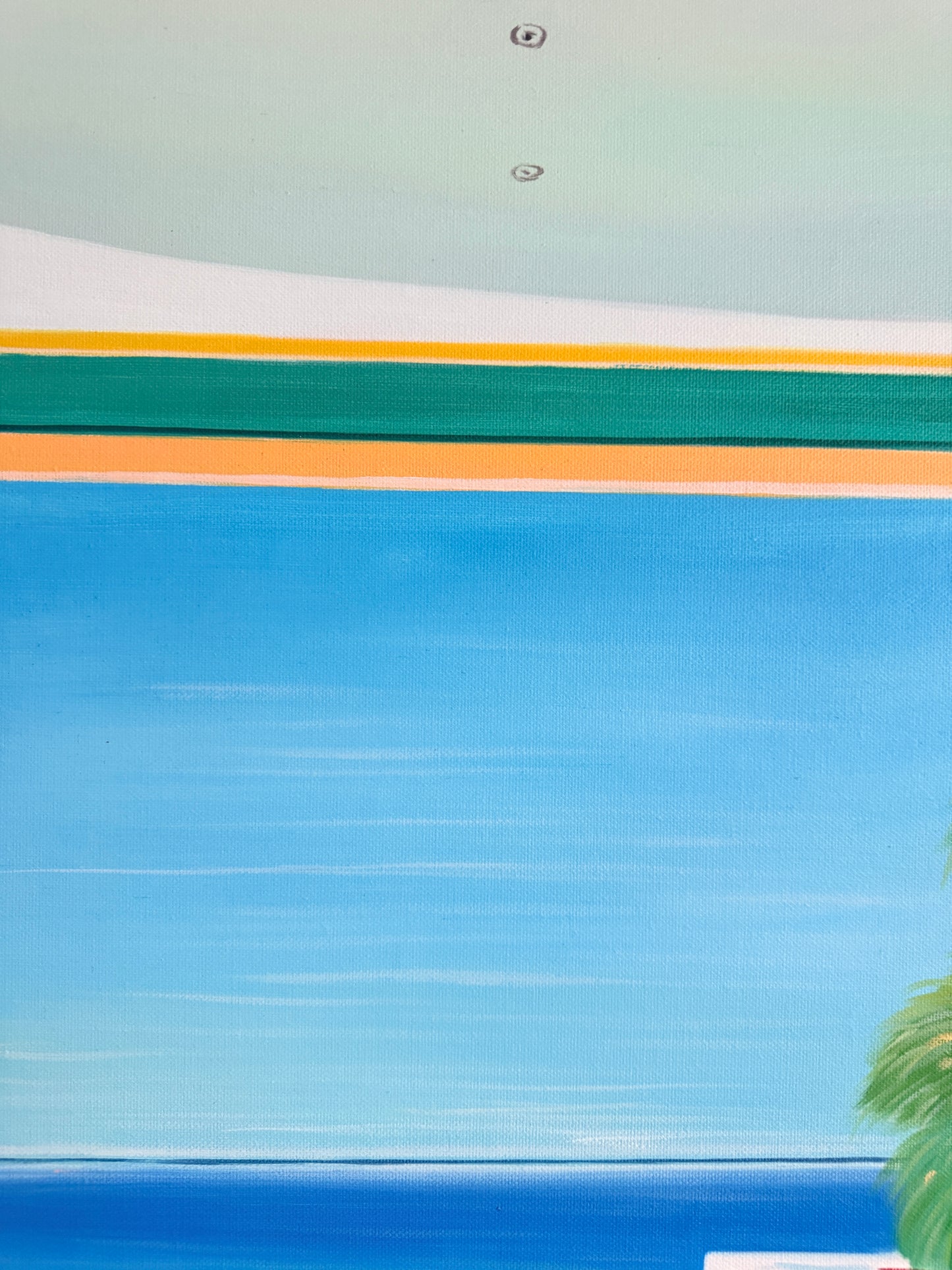 Sun warmed skin, distant waves - Barbara Schaumann