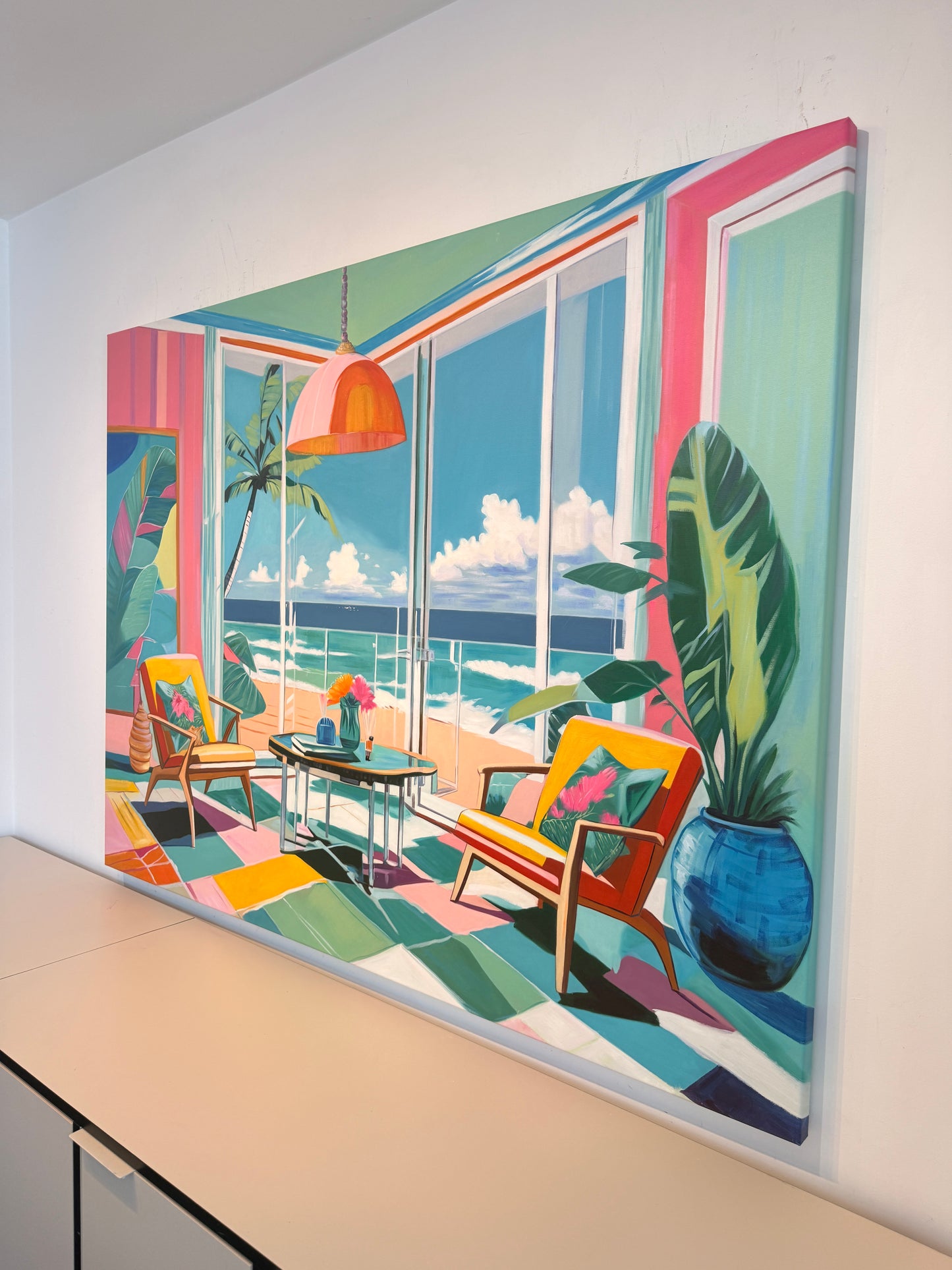 Warm walls, wide ocean - Barbara Schaumann