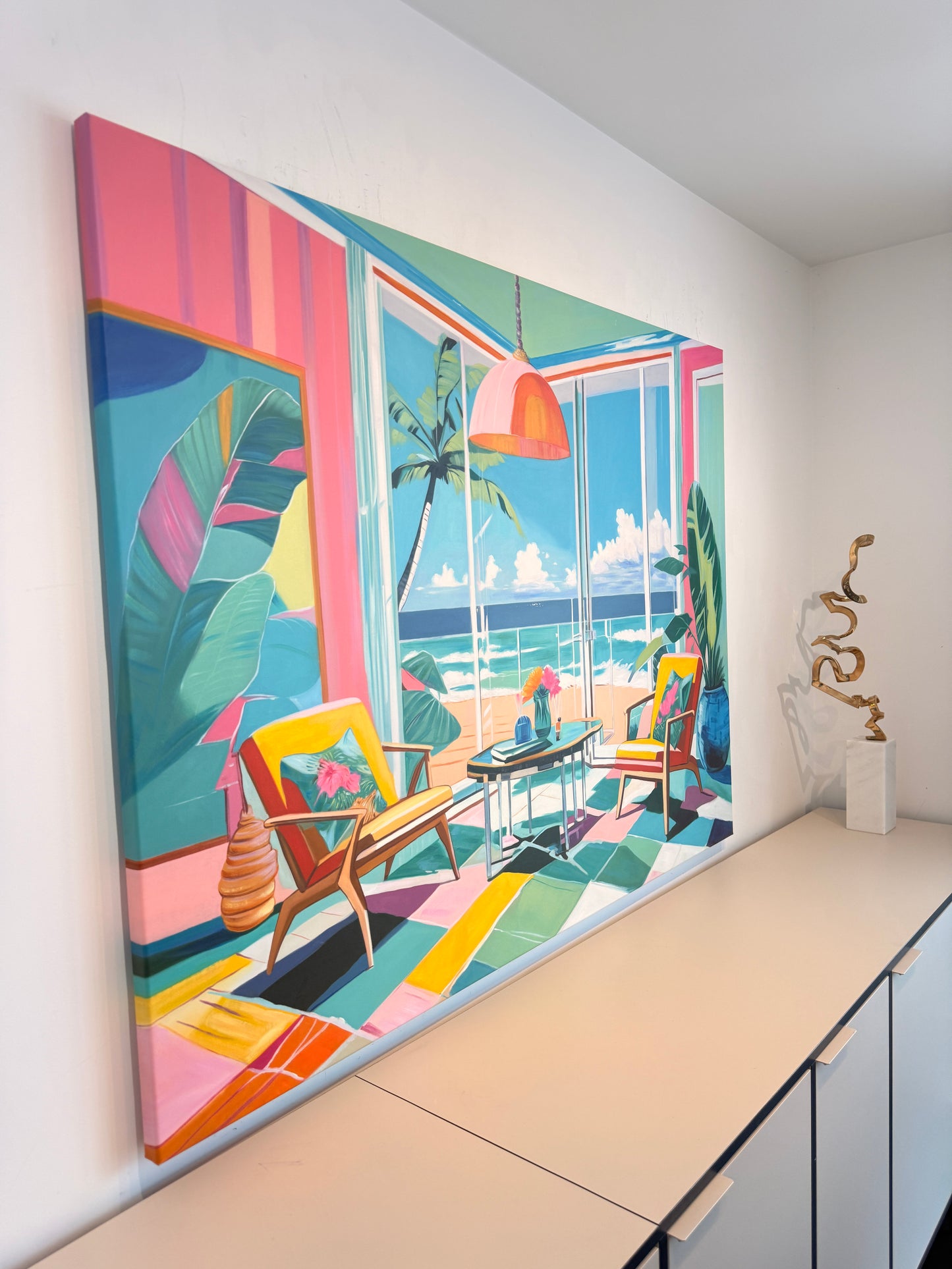 Warm walls, wide ocean - Barbara Schaumann