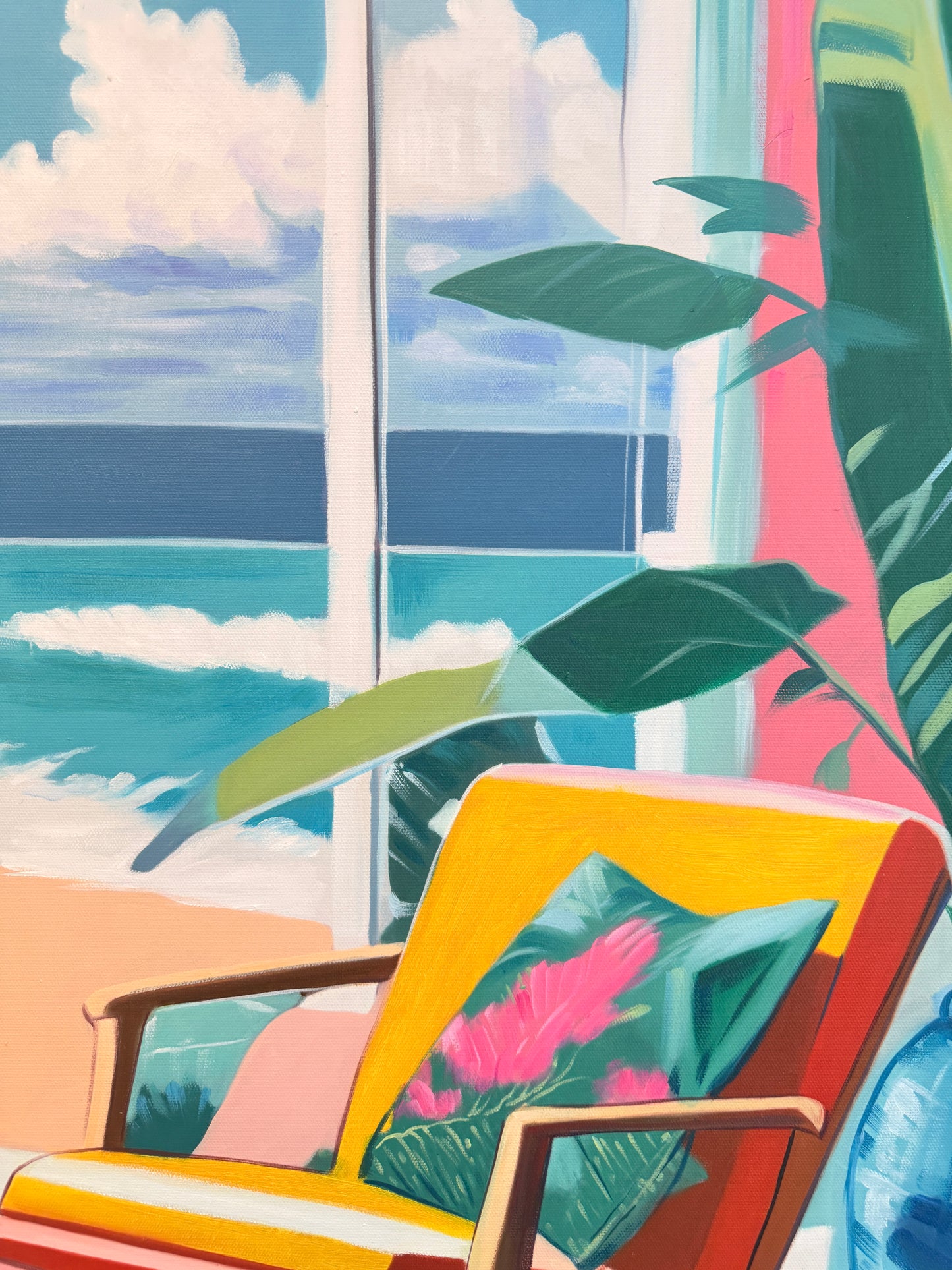 Warm walls, wide ocean - Barbara Schaumann