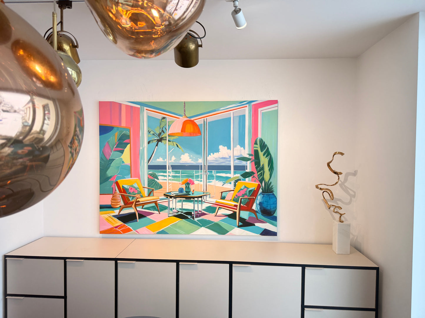Warm walls, wide ocean - Barbara Schaumann