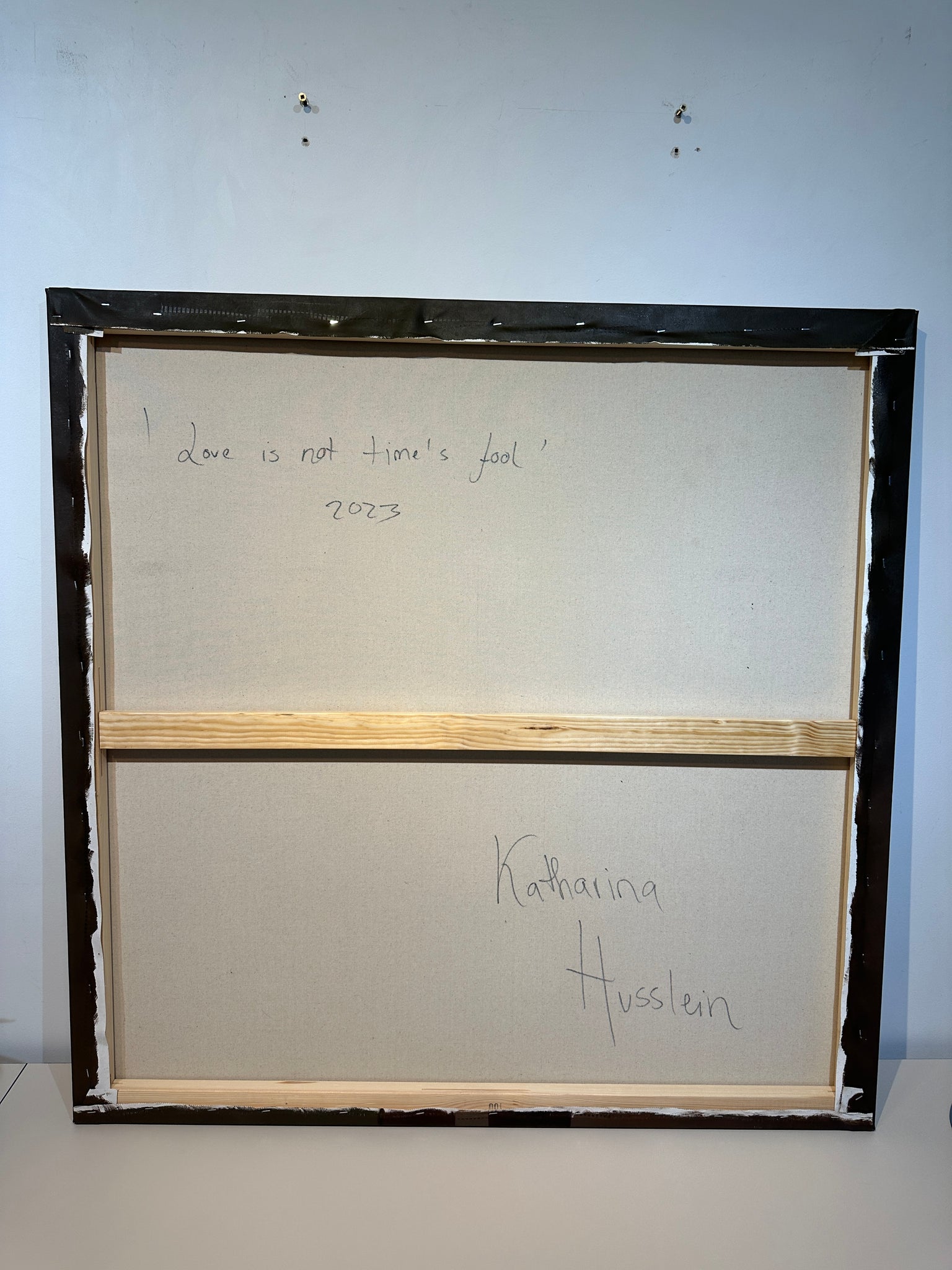 Love is Not Times Fool - Katharina Husslein