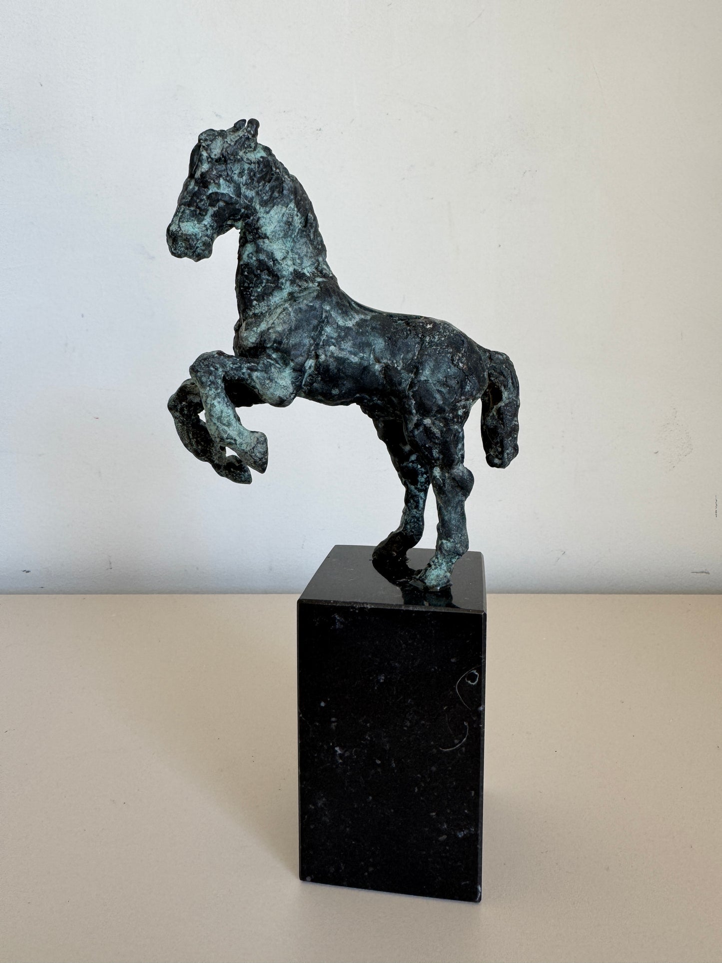 Davinci's Horse Rears - Helle Rask Crawford