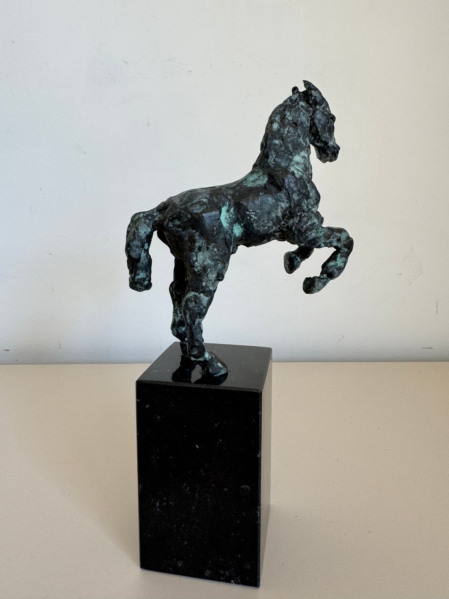 Davinci's Horse Rears - Helle Rask Crawford