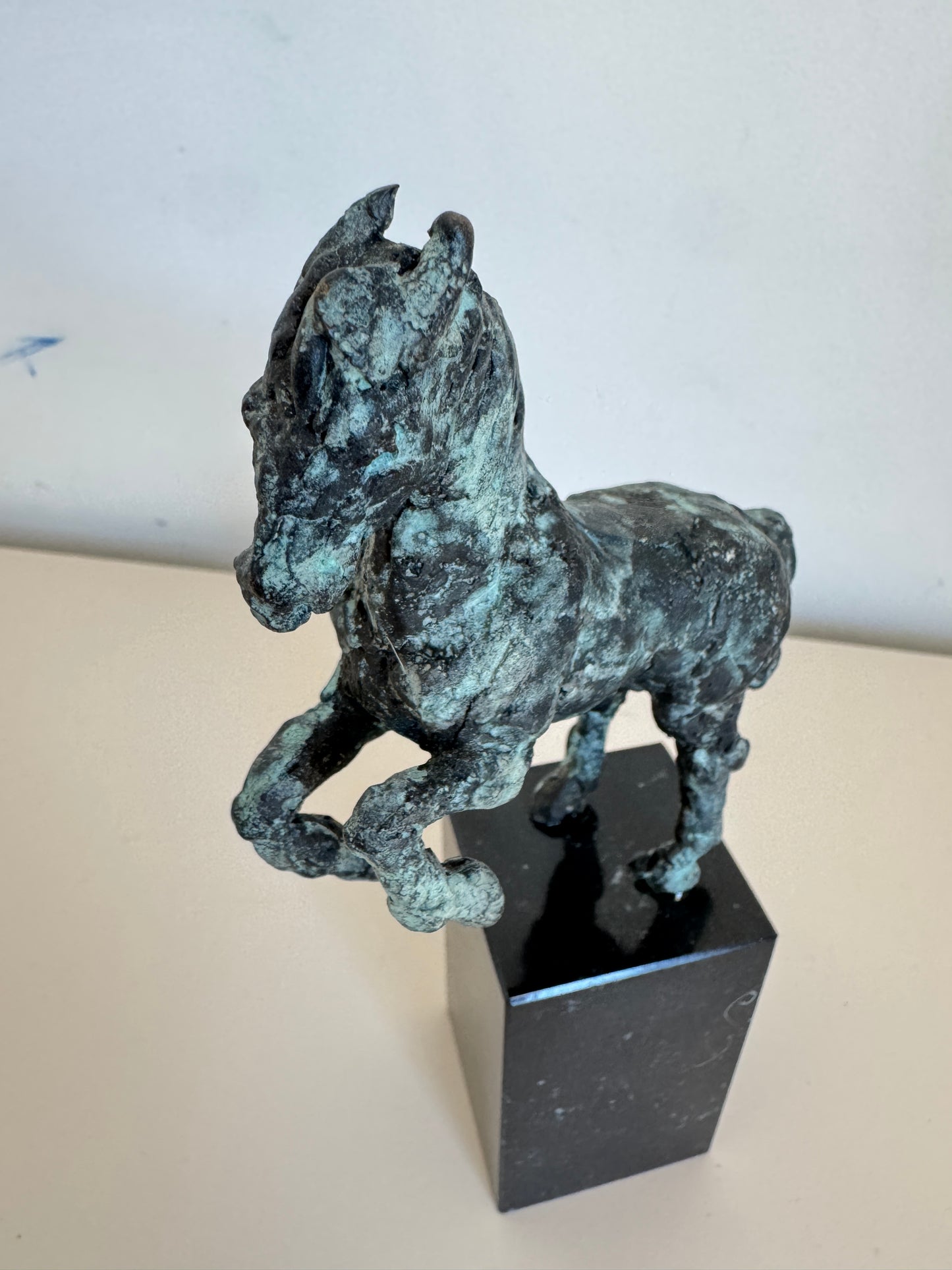 Davinci's Horse Rears - Helle Rask Crawford