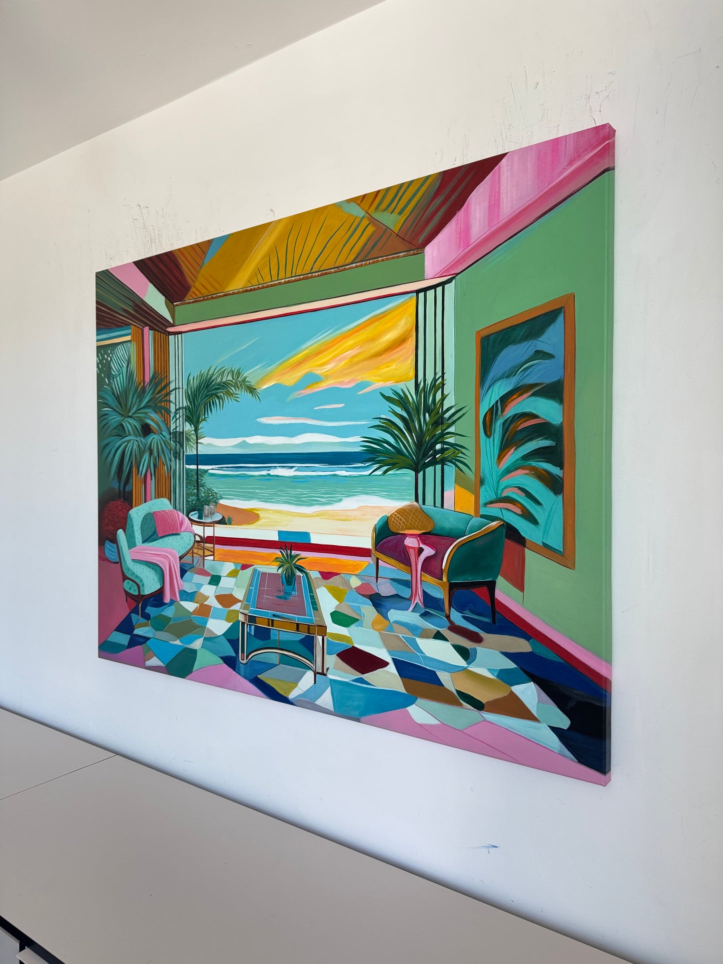 The Ocean Waits Patiently - Barbara Schaumann