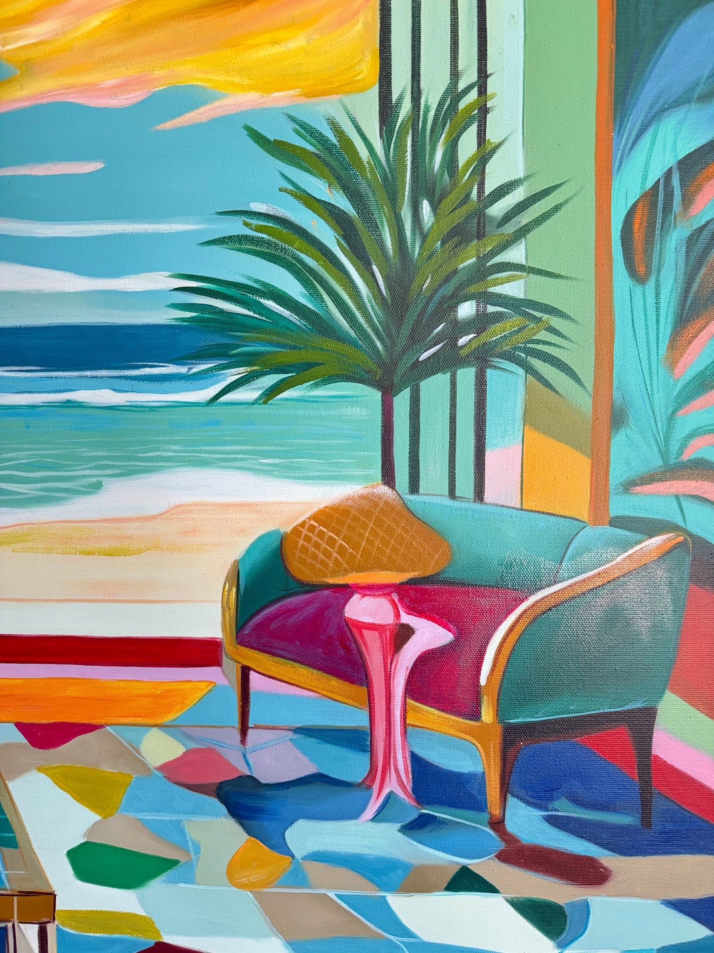 The Ocean Waits Patiently - Barbara Schaumann