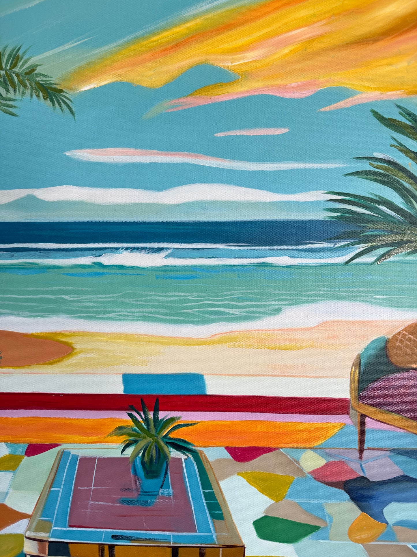 The Ocean Waits Patiently - Barbara Schaumann