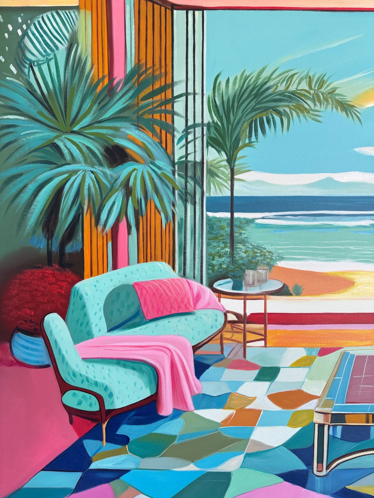 The Ocean Waits Patiently - Barbara Schaumann