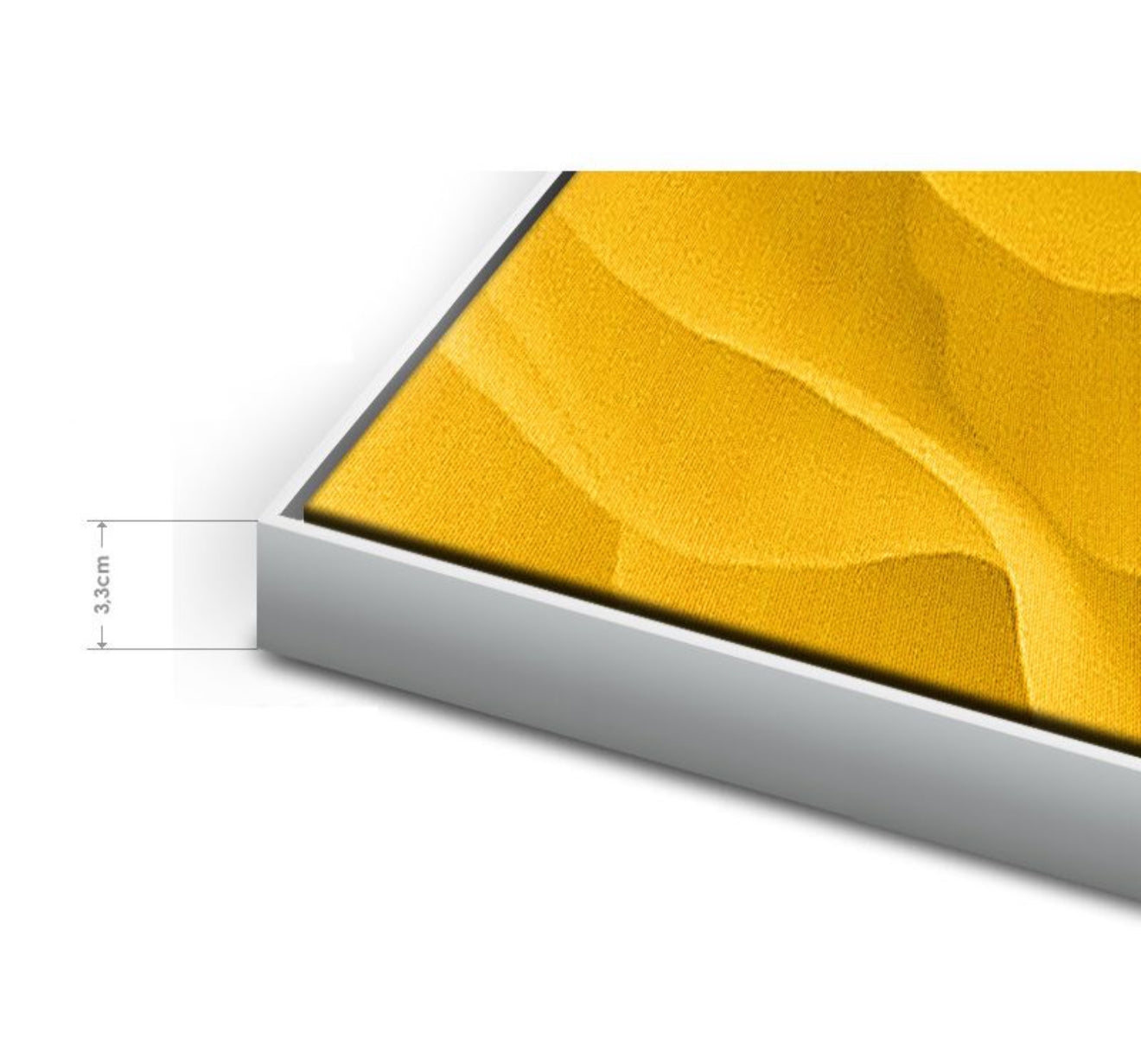 Schattenfugenrahmen 100 x 130 cm