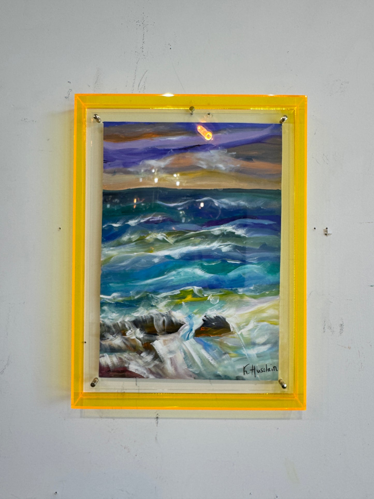 Looking out over the waves - Katharina Husslein