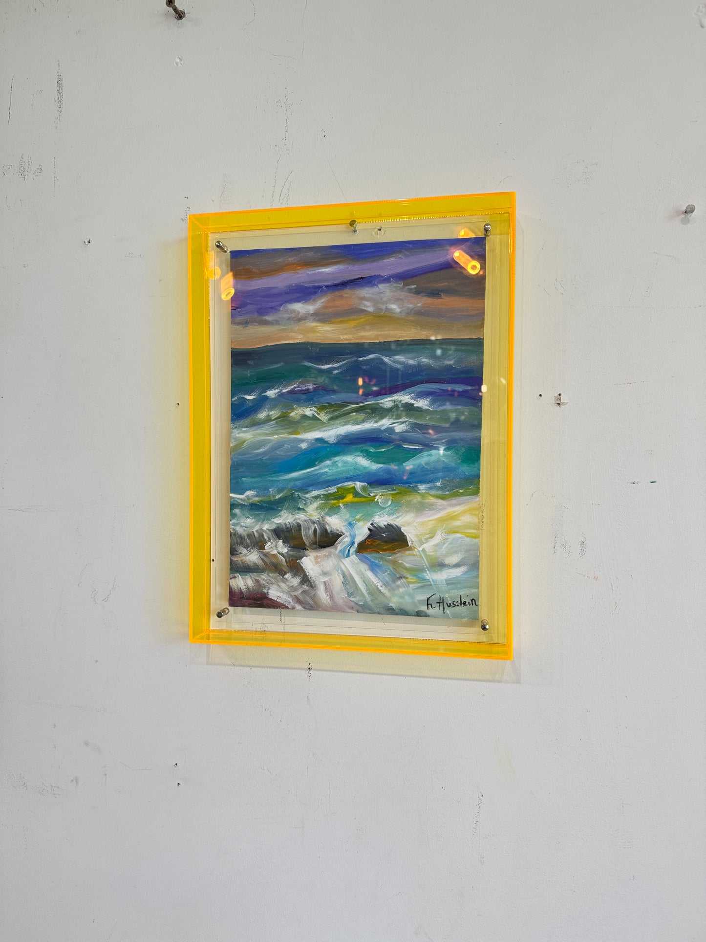Looking out over the waves - Katharina Husslein