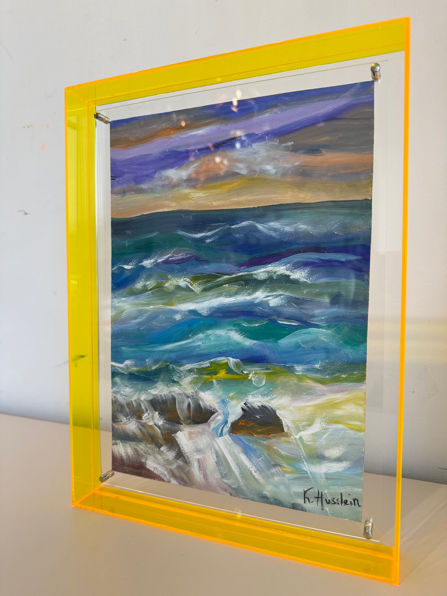 Looking out over the waves - Katharina Husslein