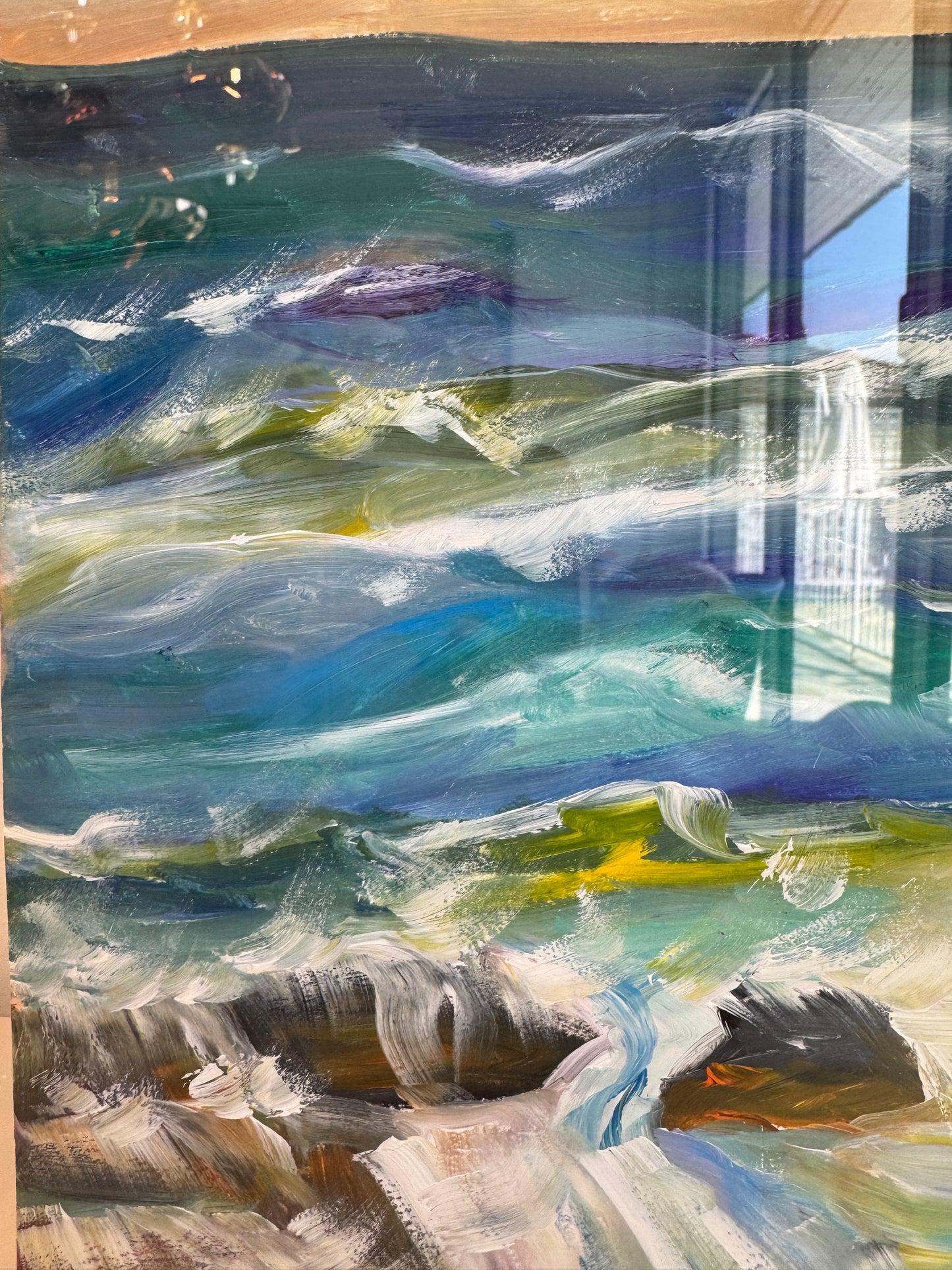 Looking out over the waves - Katharina Husslein