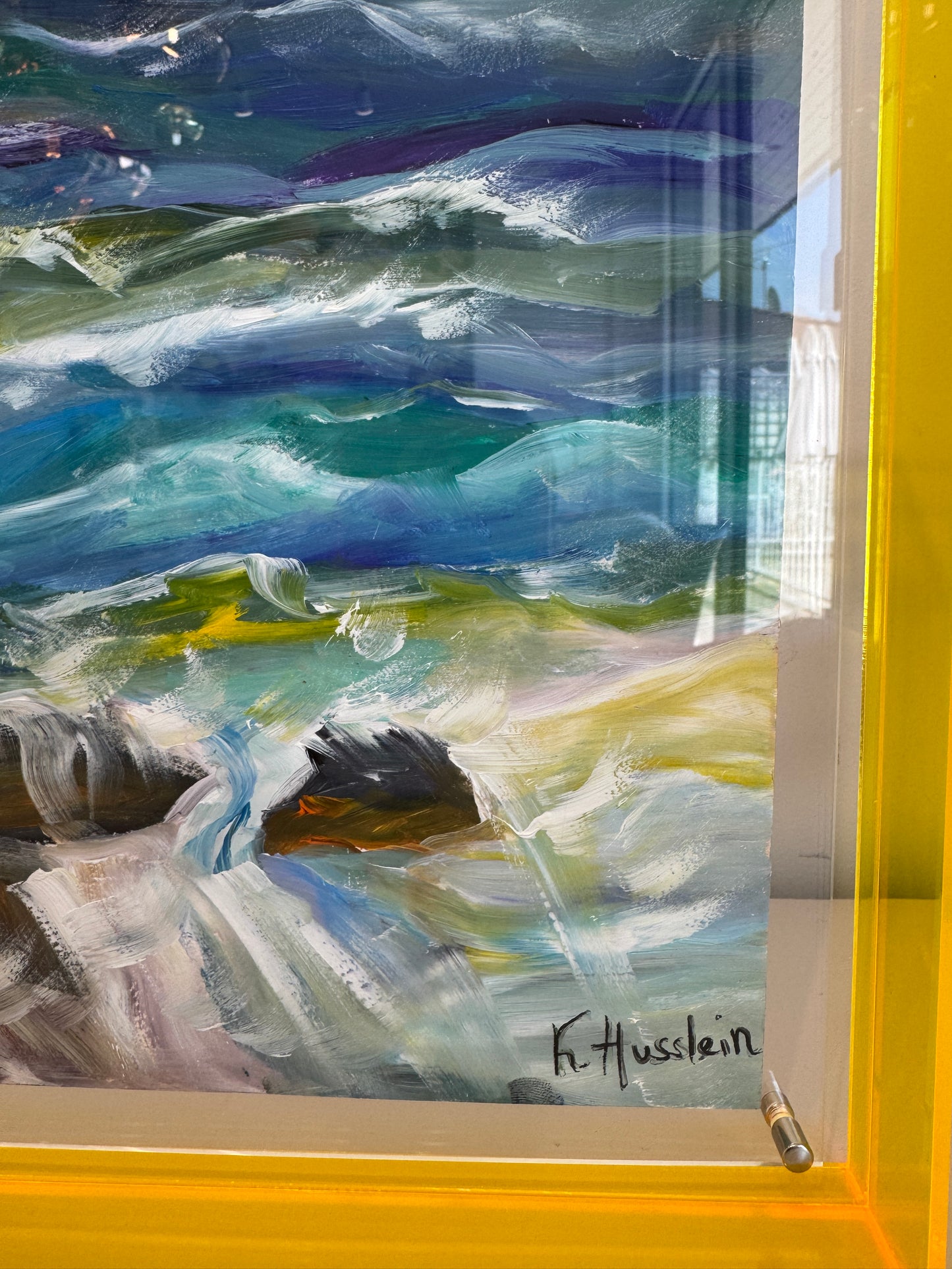 Looking out over the waves - Katharina Husslein