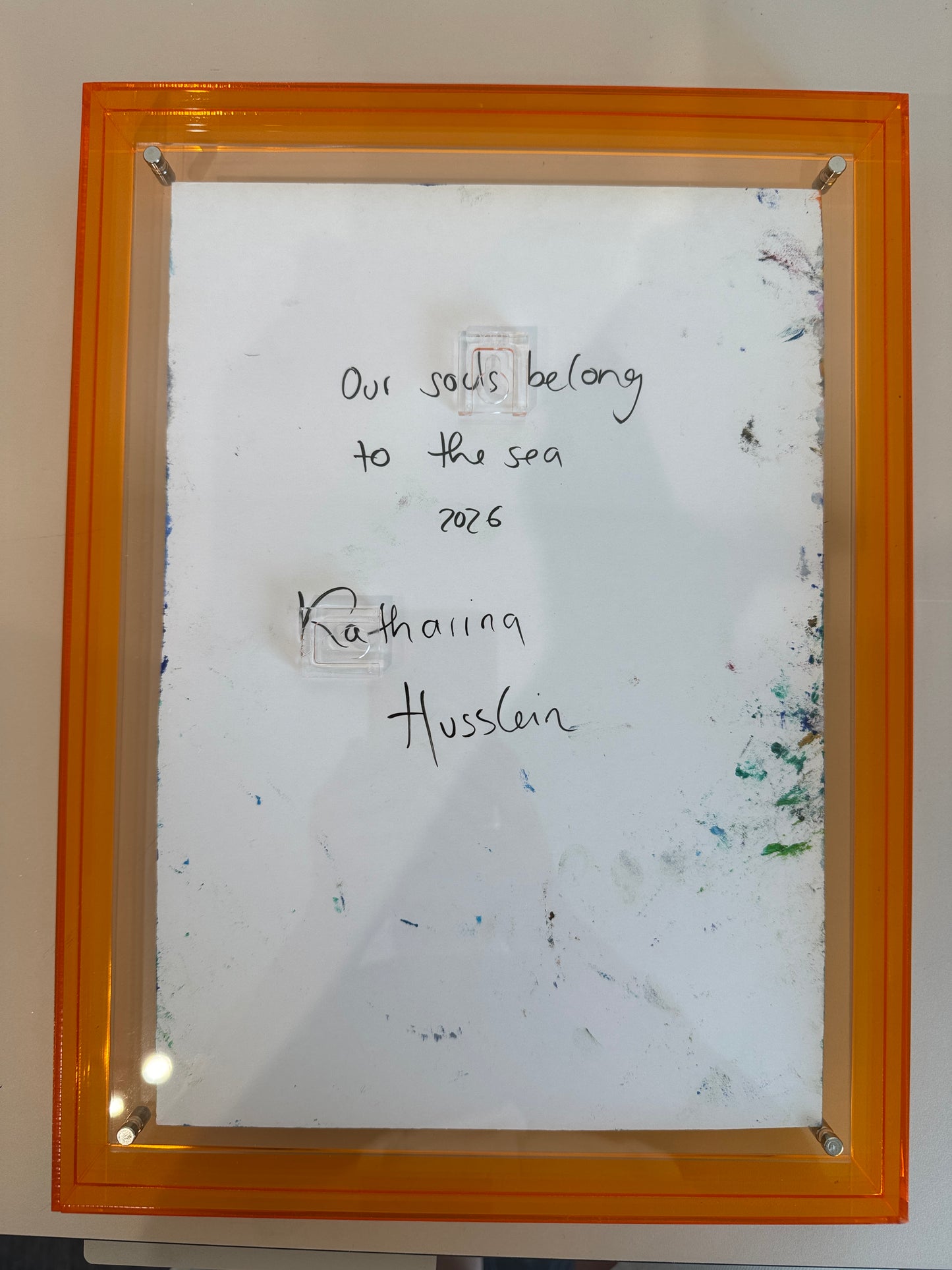 Our souls belong to the sea - Katharina Husslein