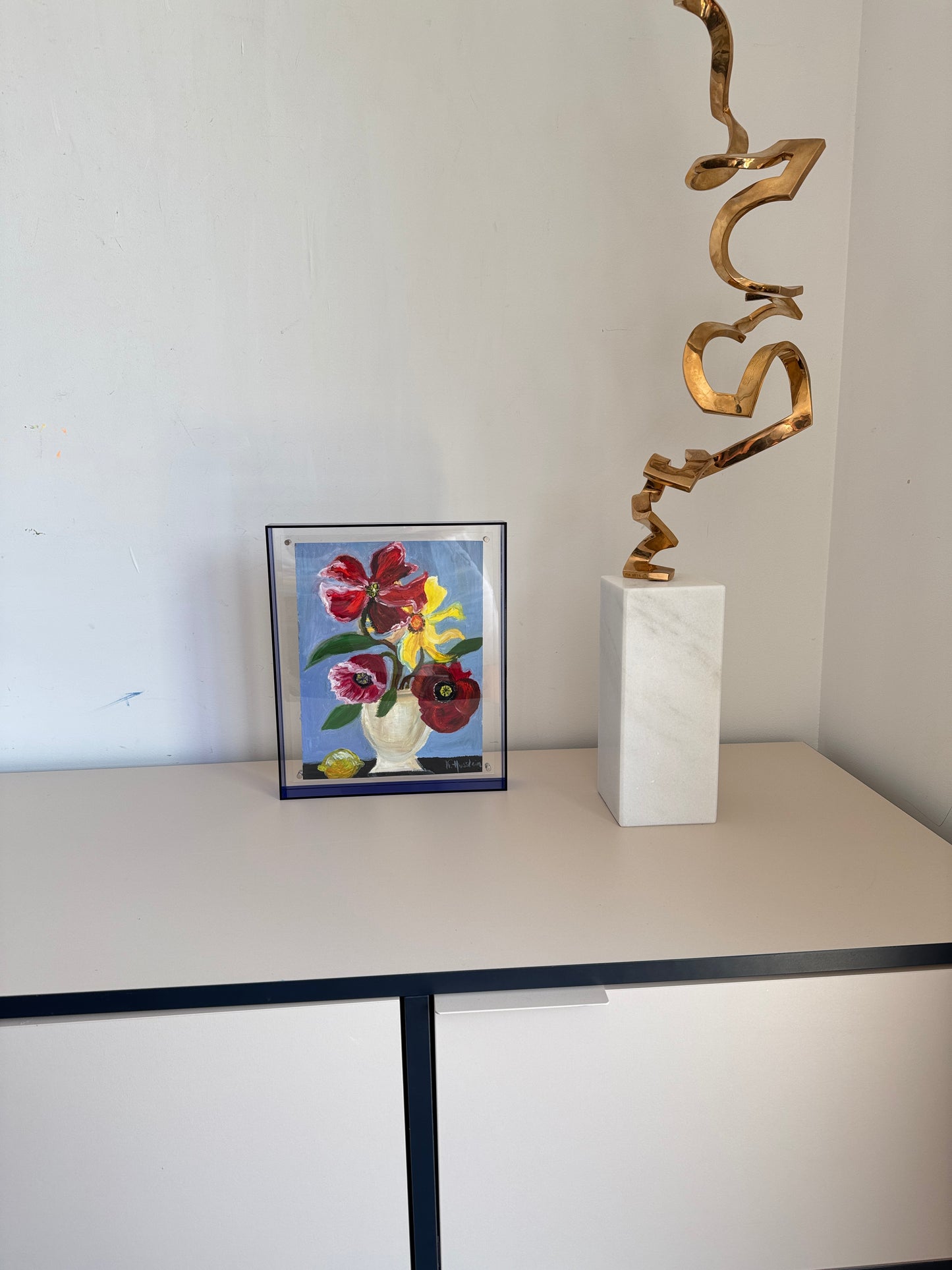Returning home to flowers blooming - Katharina Husslein