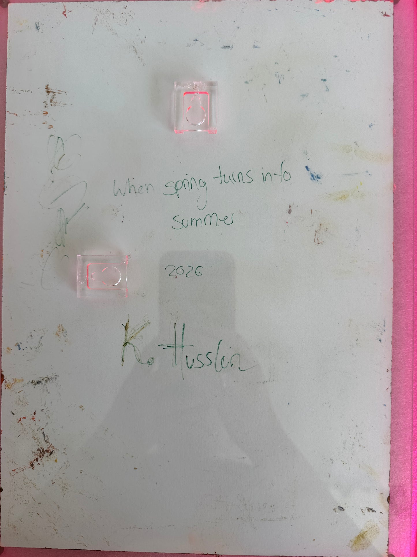 When spring turns into summer - Katharina Husslein