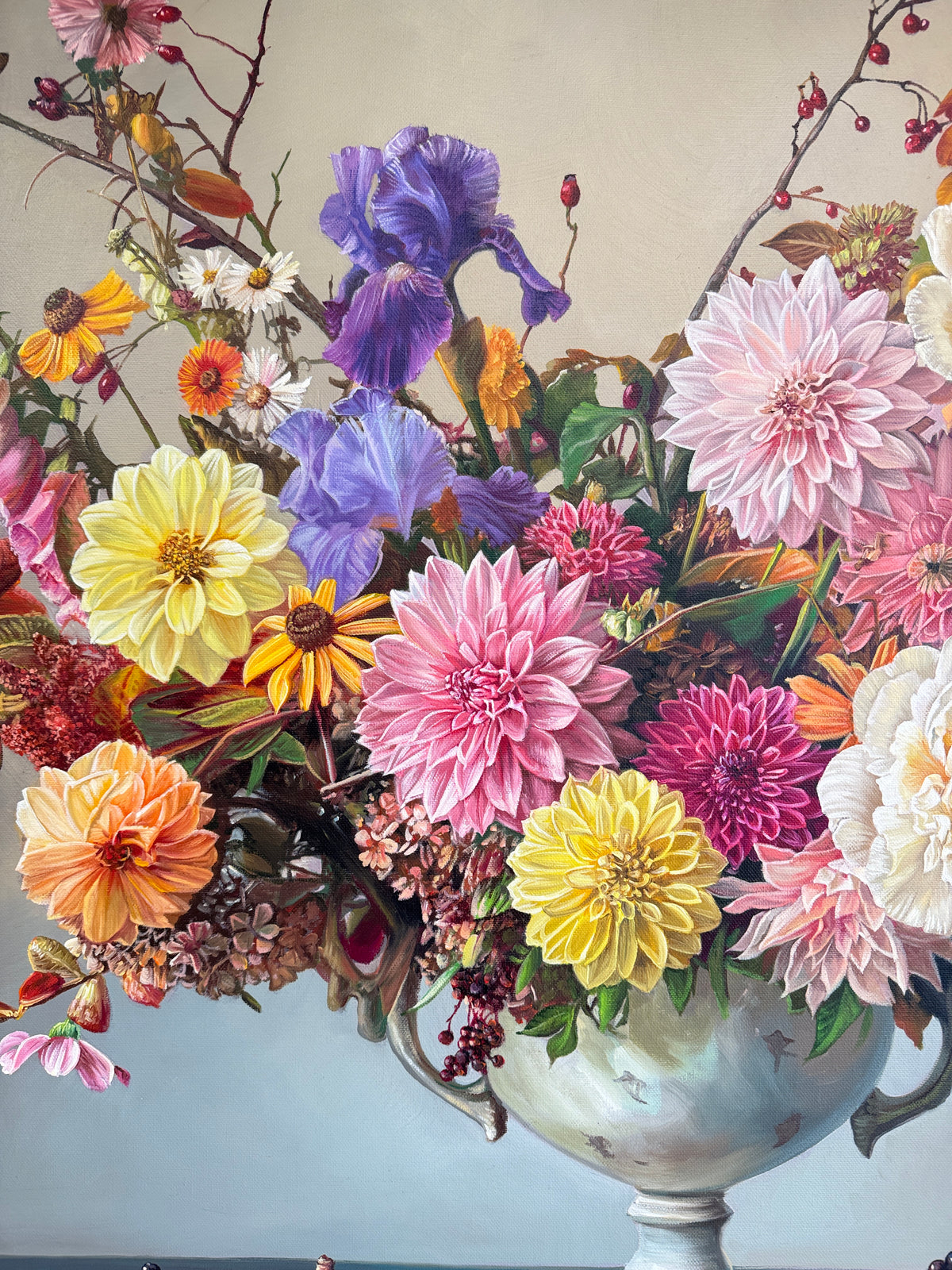 Our love was never meant to be tamed -it grew like wild flowers through the crack beautiful precisely because no one told it where to bloom - K. Husslein