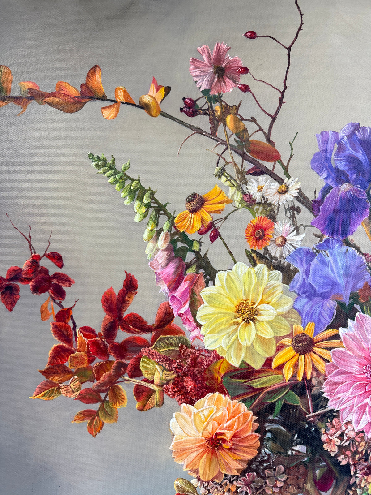 Our love was never meant to be tamed -it grew like wild flowers through the crack beautiful precisely because no one told it where to bloom - K. Husslein