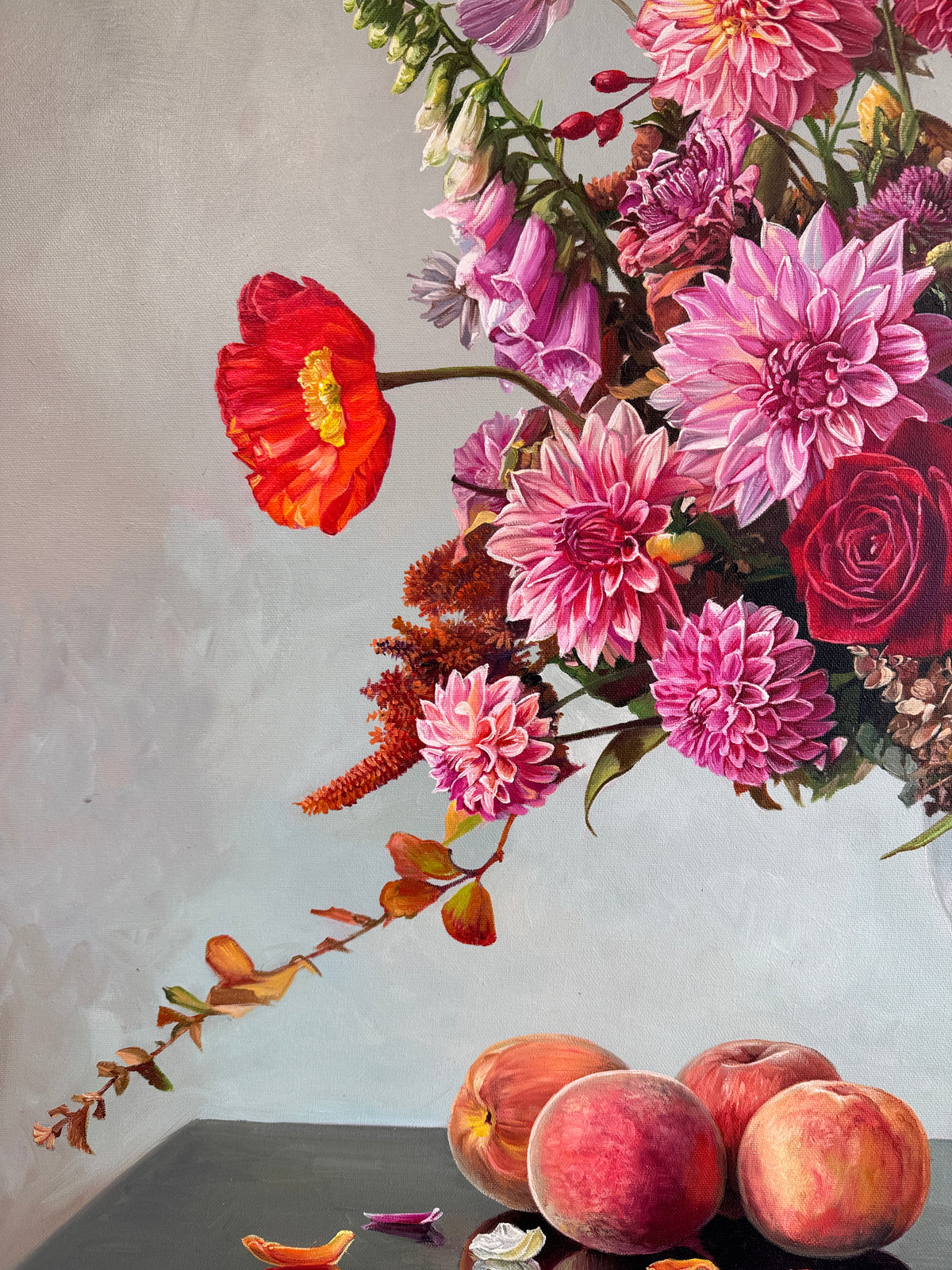 I loved you first a way a flower loves the sun - K. Husslein