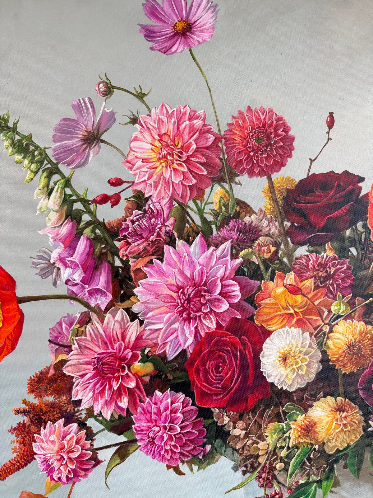 I loved you first a way a flower loves the sun - K. Husslein