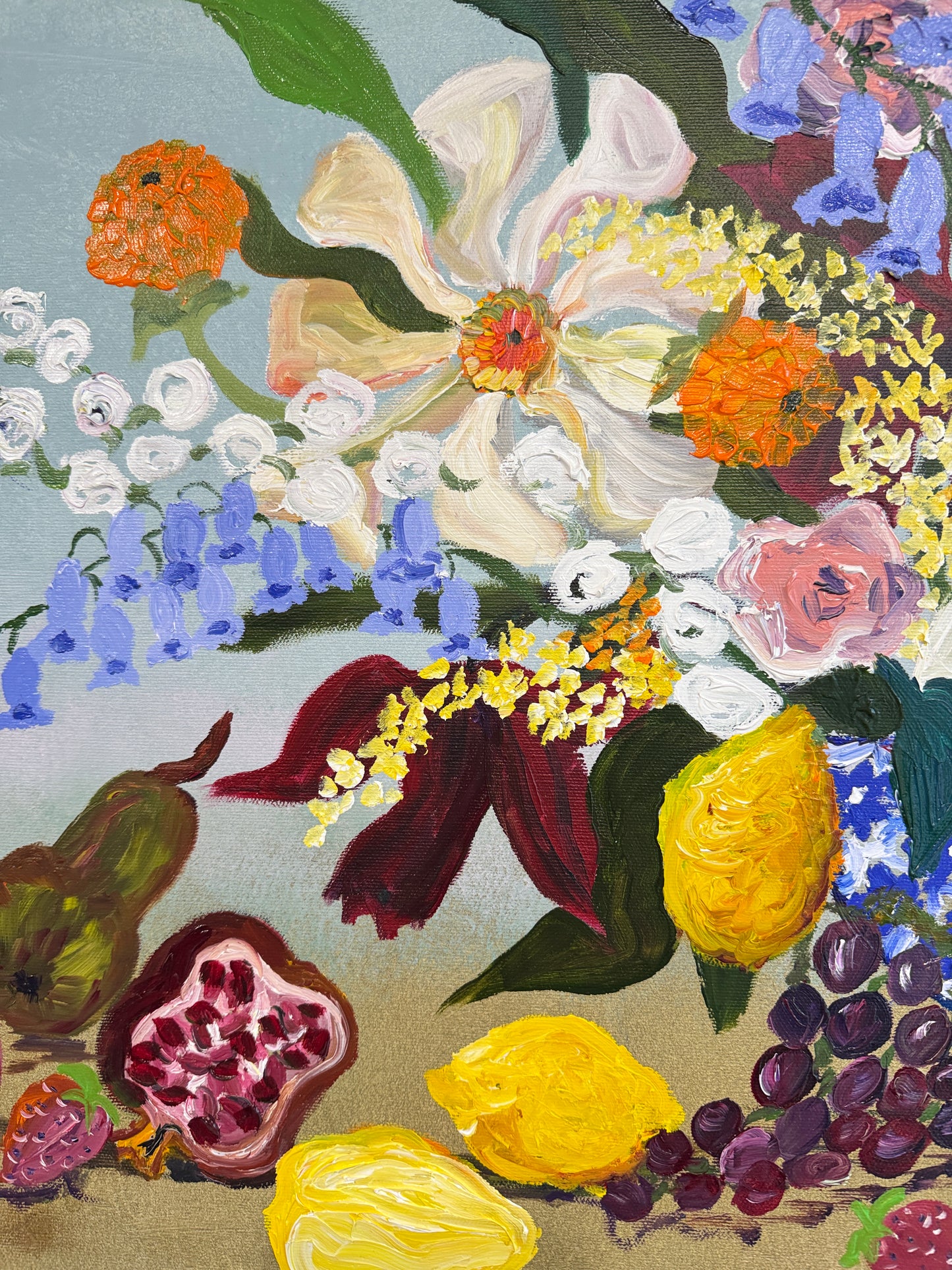 Our love is something wilder, a field of flowers after the rain - Katharina Husslein