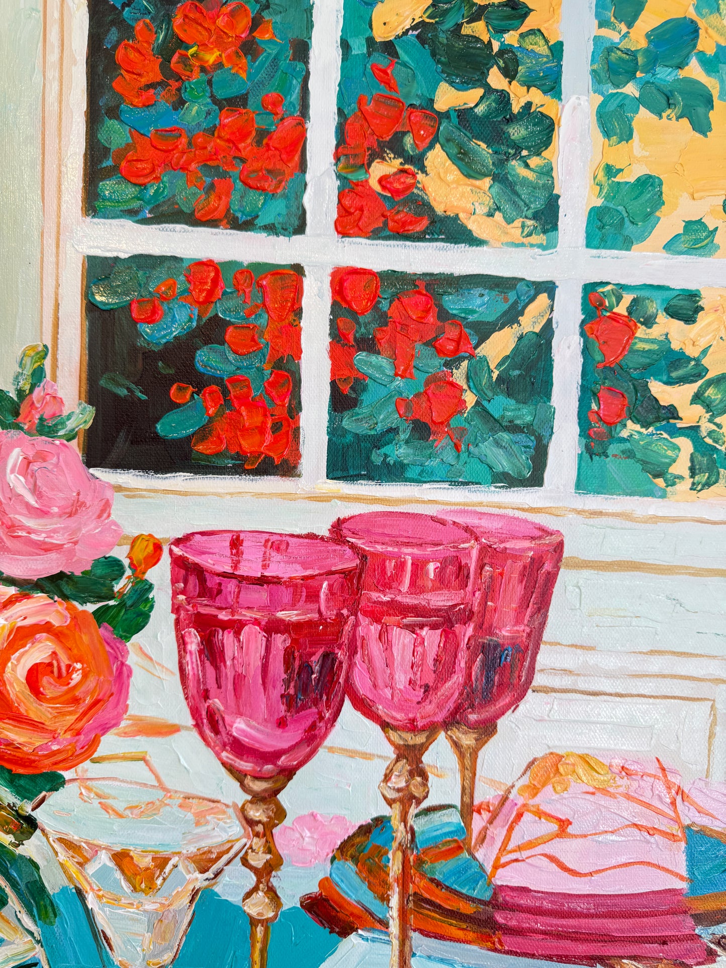 Soft light and sweet wine - Katharina Husslein