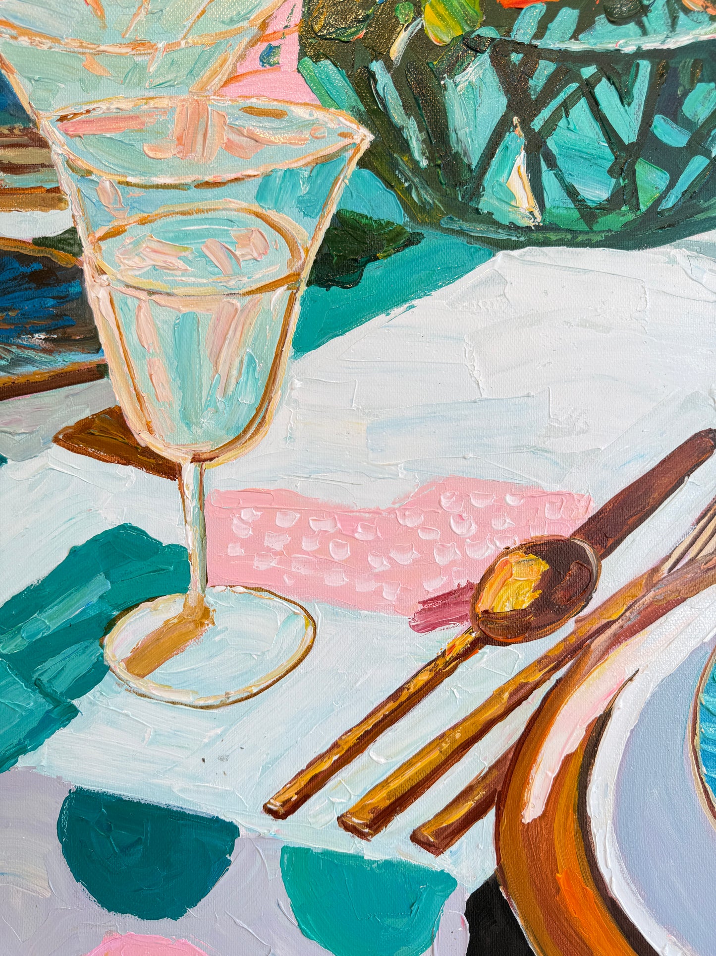 Soft light and sweet wine - Katharina Husslein