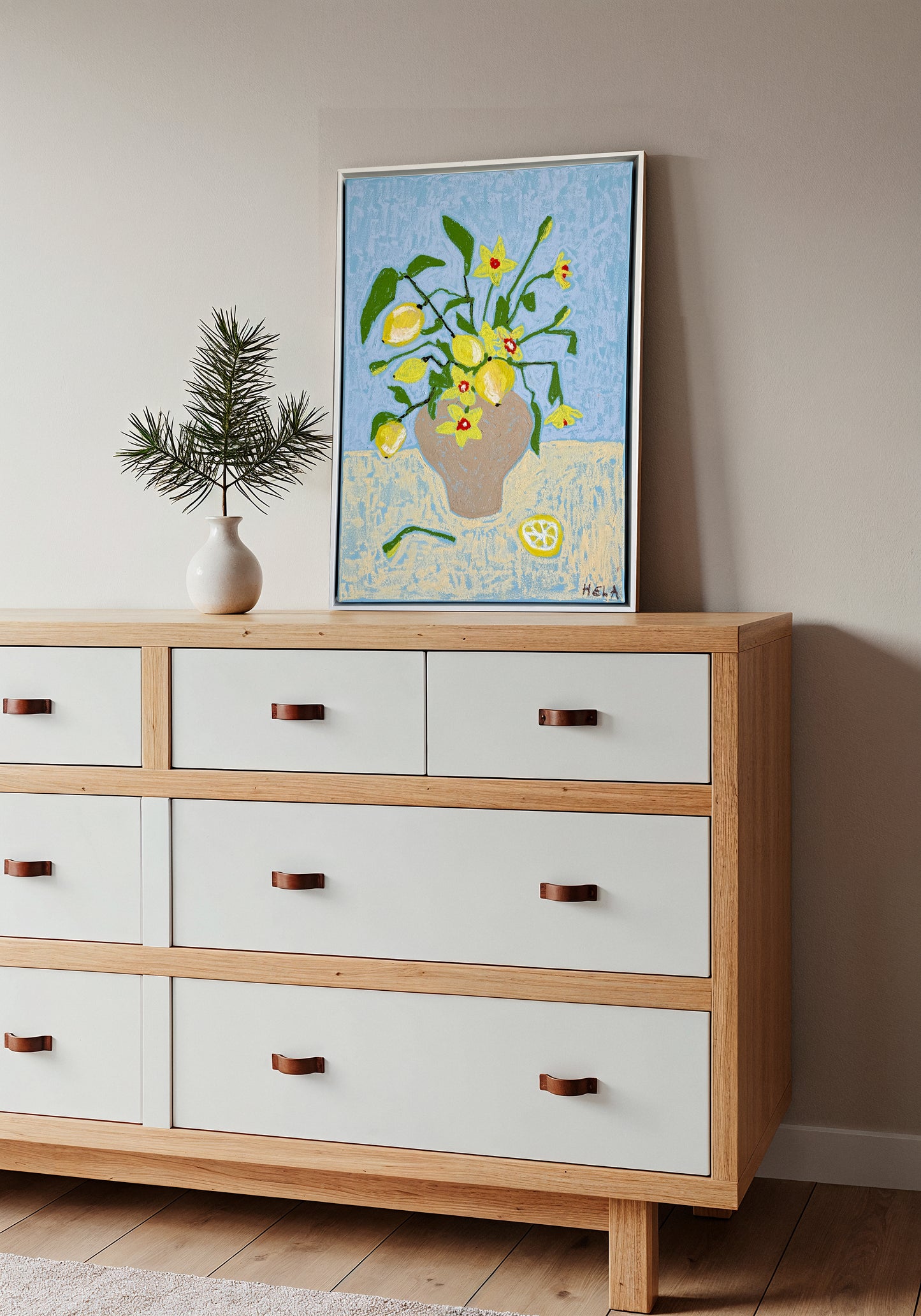 Lemons and blossoms - Hela