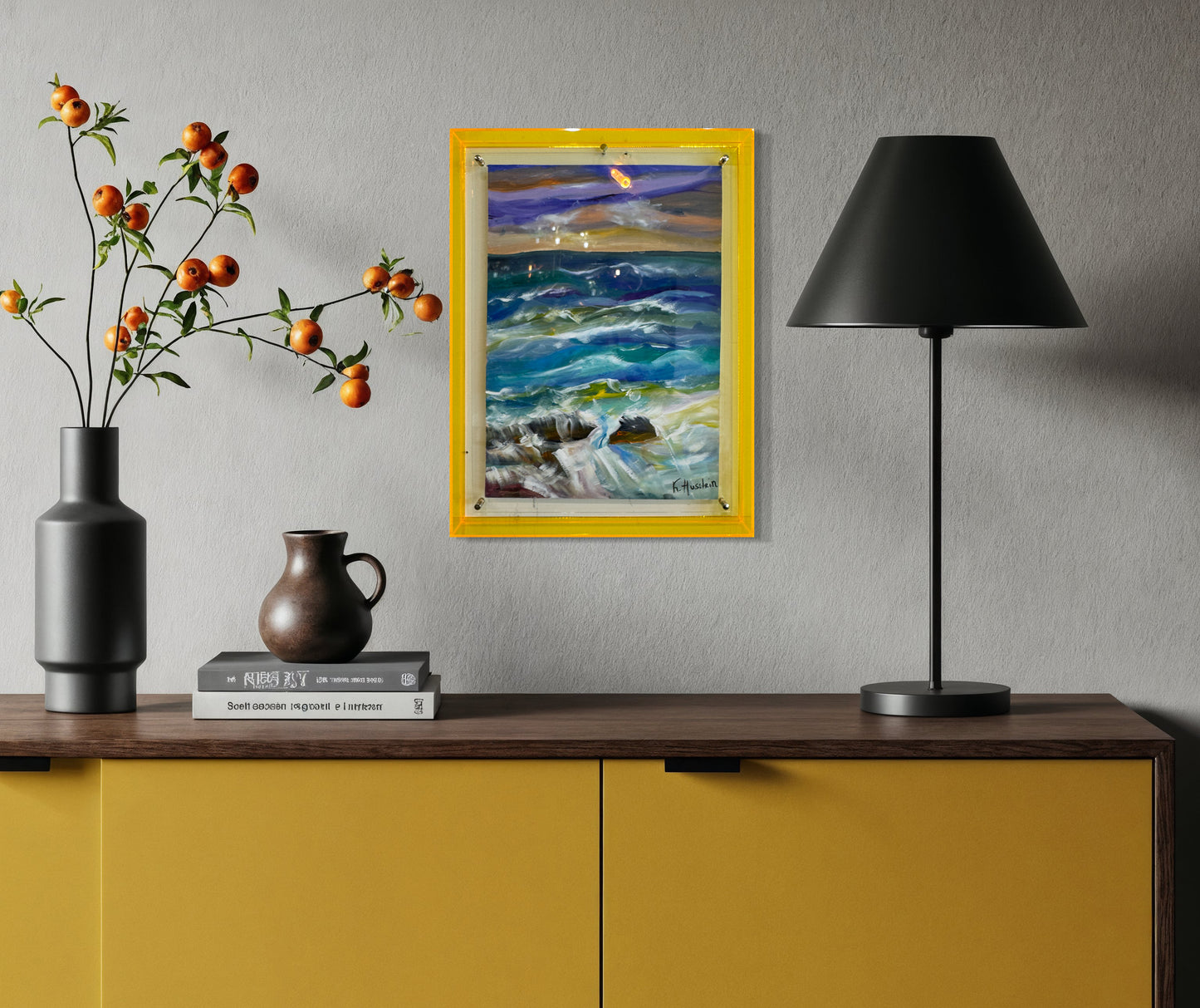 Looking out over the waves - Katharina Husslein