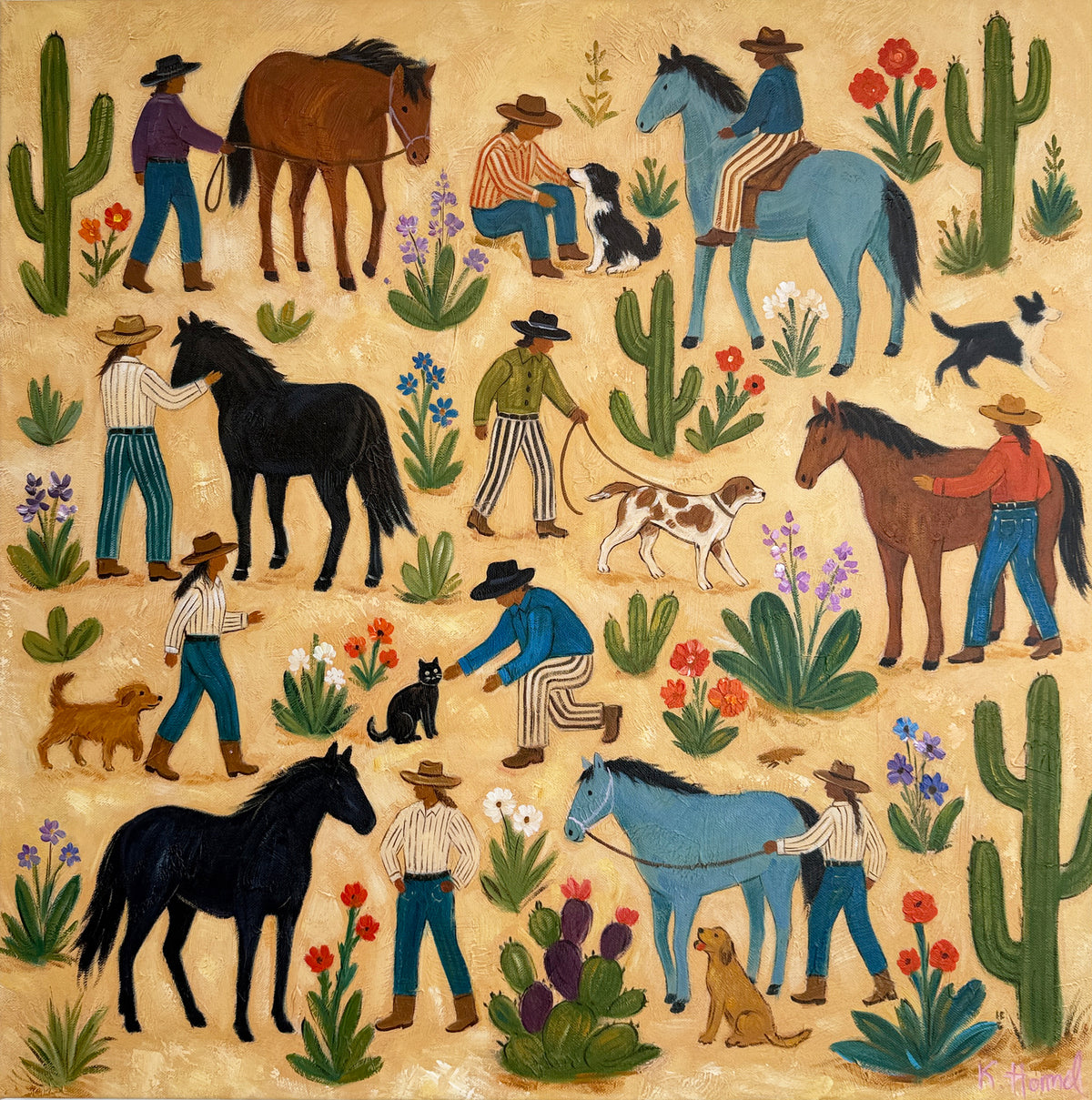 Lots of horsing around - Katharina Hormel (Copy)