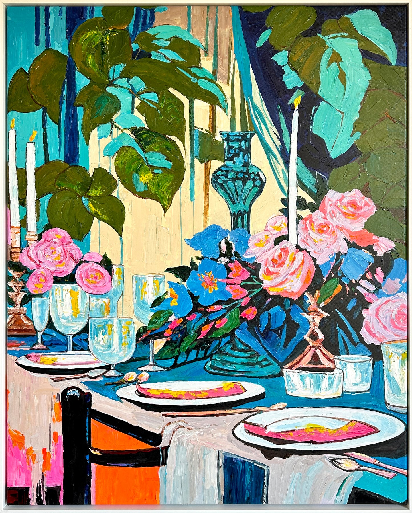 Midnight at the long table - Katharina Husslein