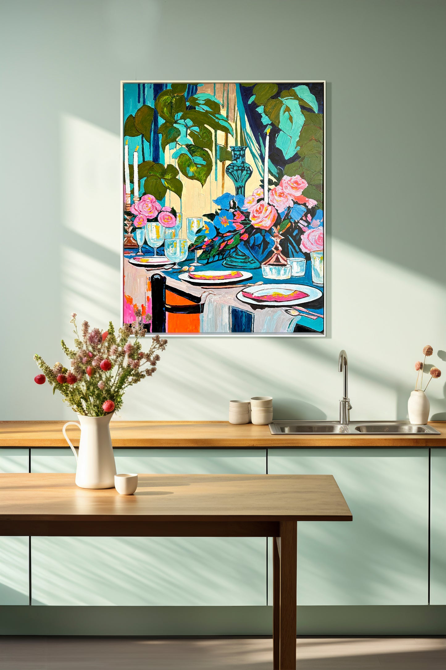 Midnight at the long table - Katharina Husslein