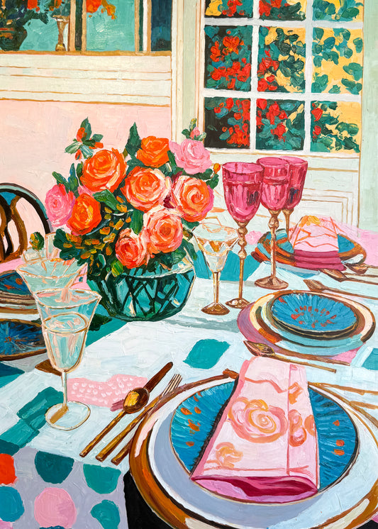 Soft light and sweet wine - Katharina Husslein