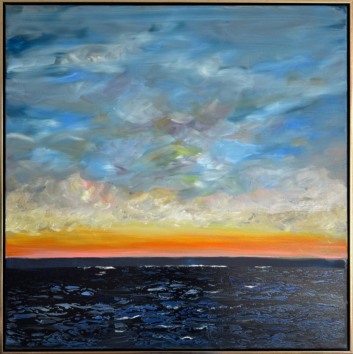 The water remembers every storm but also every kiss of sunlight - Katharina Husslein